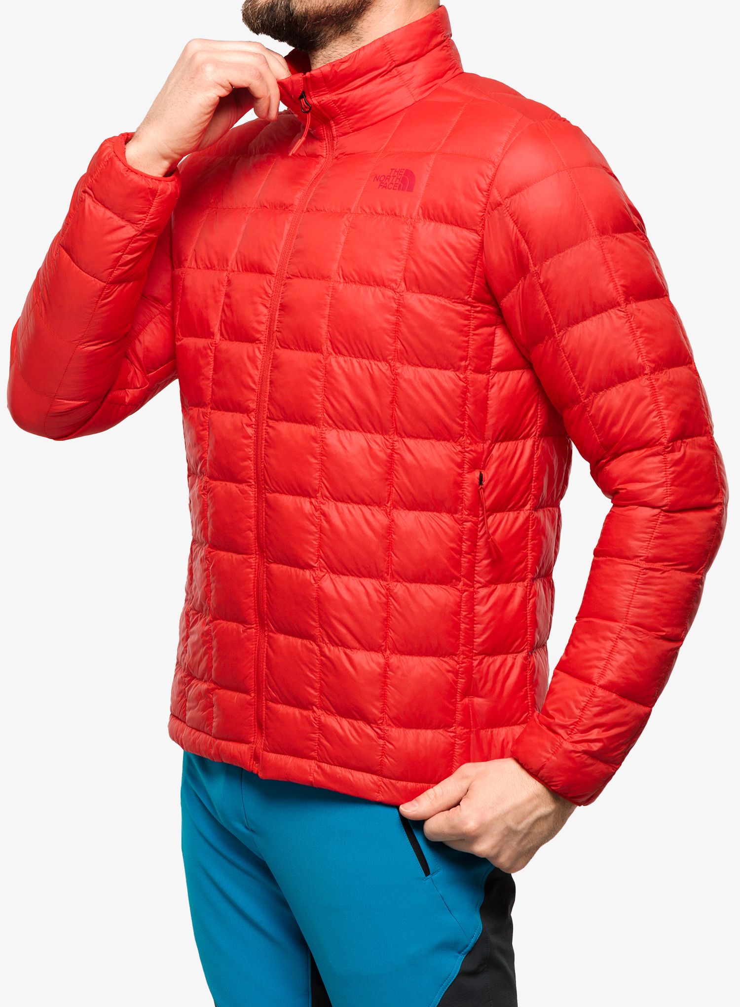 Jakna s postavom The North Face Thermoball Eco Jacket 2.0 - fiery red