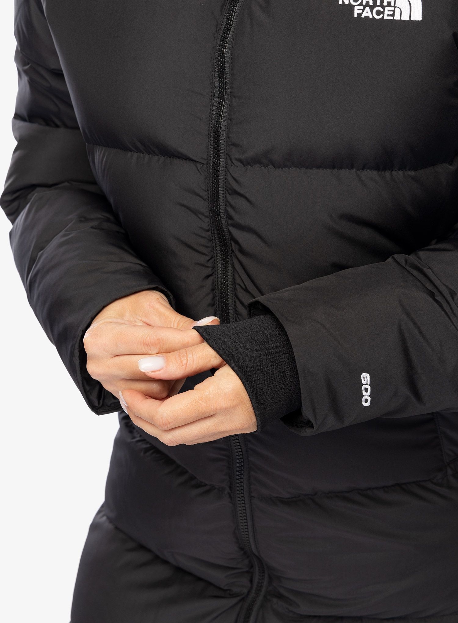 Ženski perjani kaput The North Face Triple C Parka - tnf black