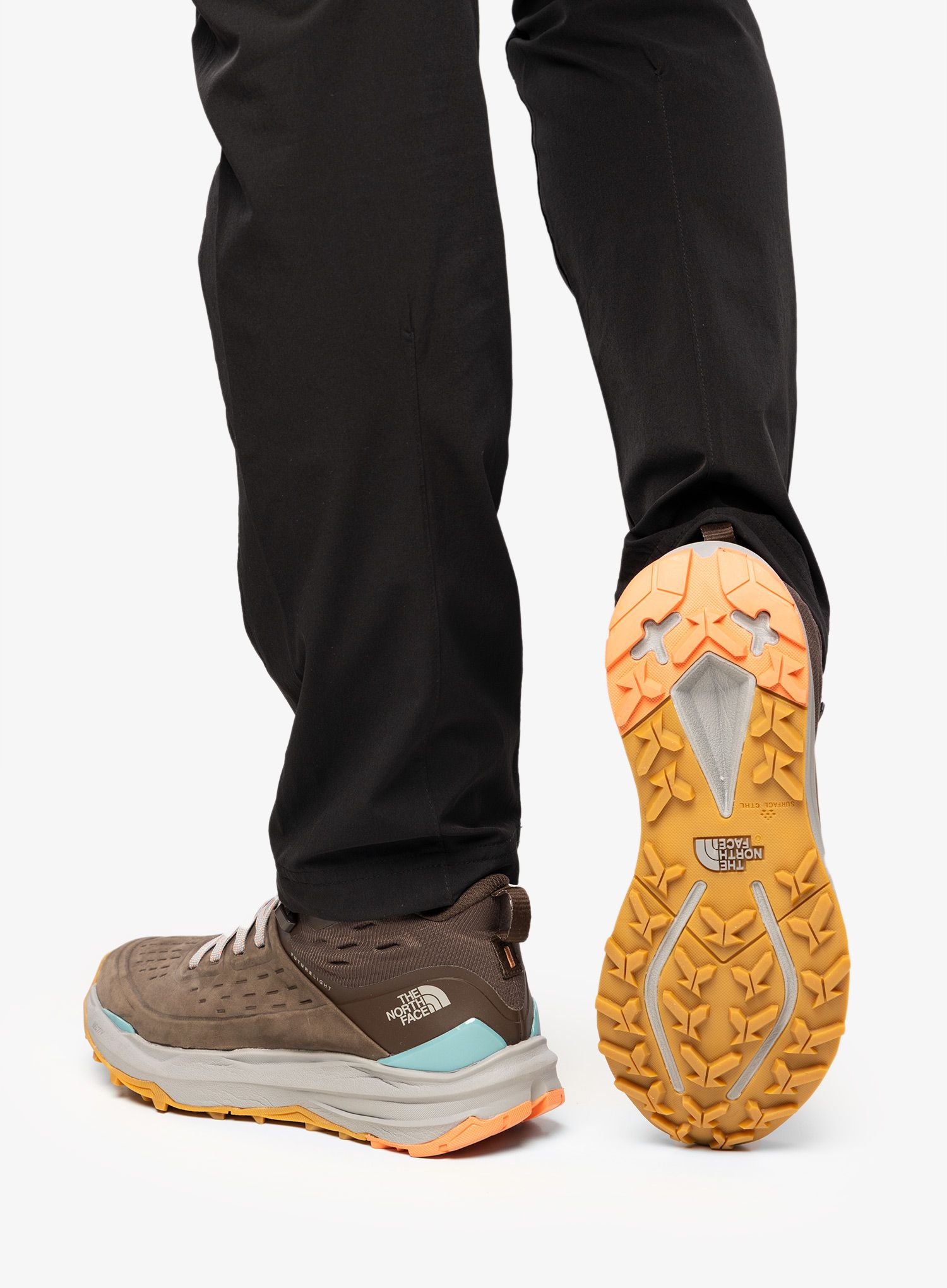 Ženske cipele The North Face Vectiv Exploris 2 Mid FUTURELIGHT LTHR - brown