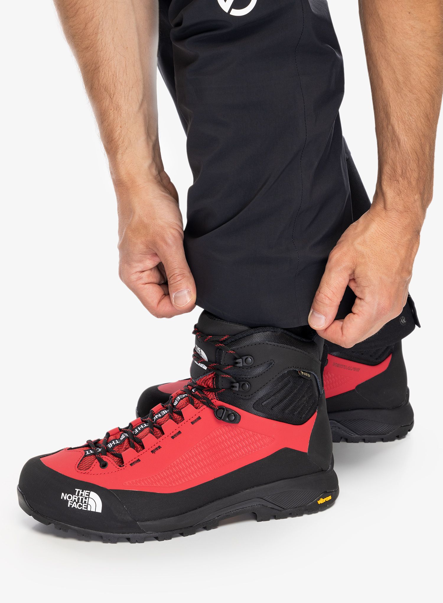 Visoke trekking cipele The North Face Verto Alpine Mid GORE-TEX - tnf red/tnf black