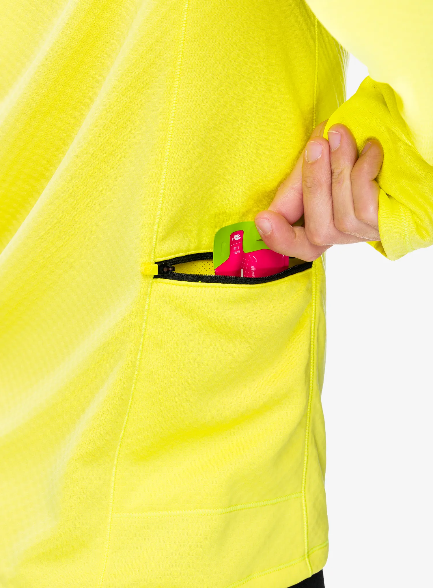 Dukserica za trčanje The North Face Winter Warm Pro 1/4 Zip - firefly yellow