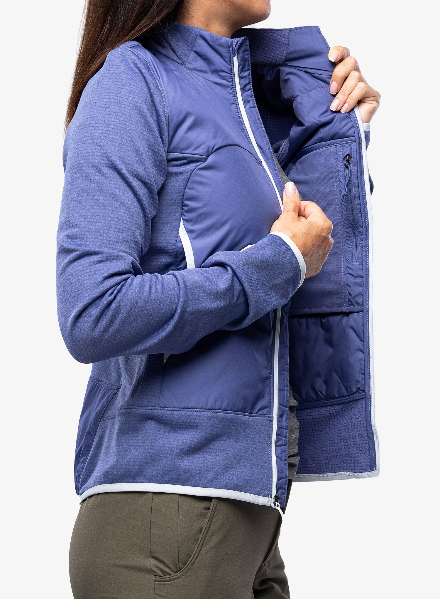 Ženska jakna za trčanje The North Face Winter Warm Pro Jacket - cave blue/dustyperiwnkl
