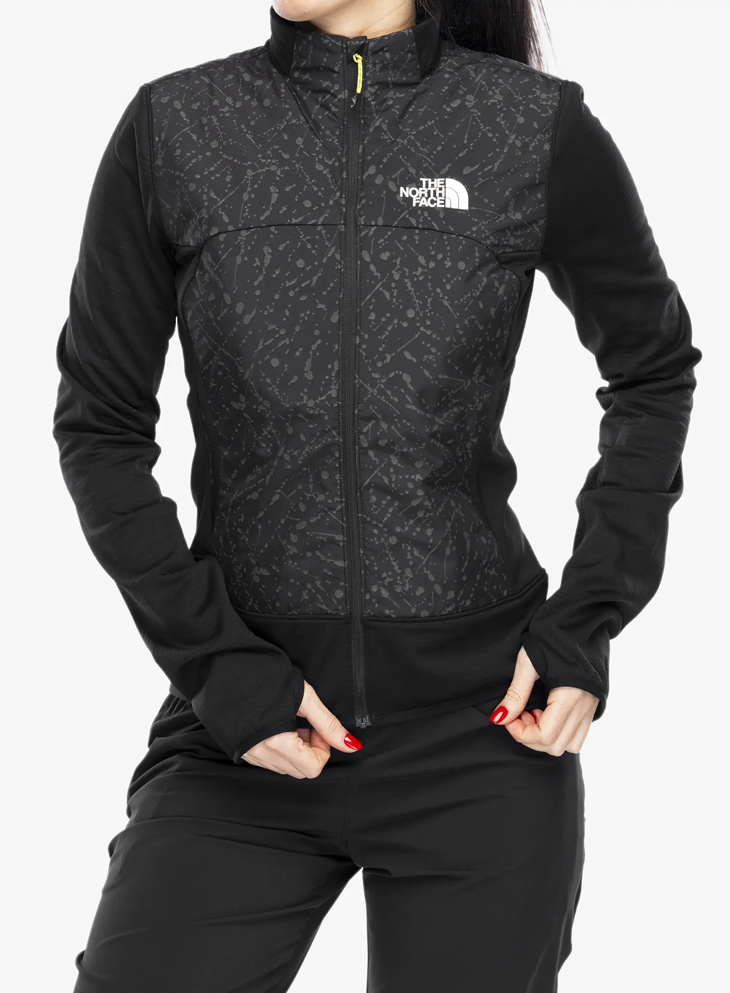 Ženska jakna za trčanje The North Face Winter Warm Pro Jacket - tnf black/tnf black trail