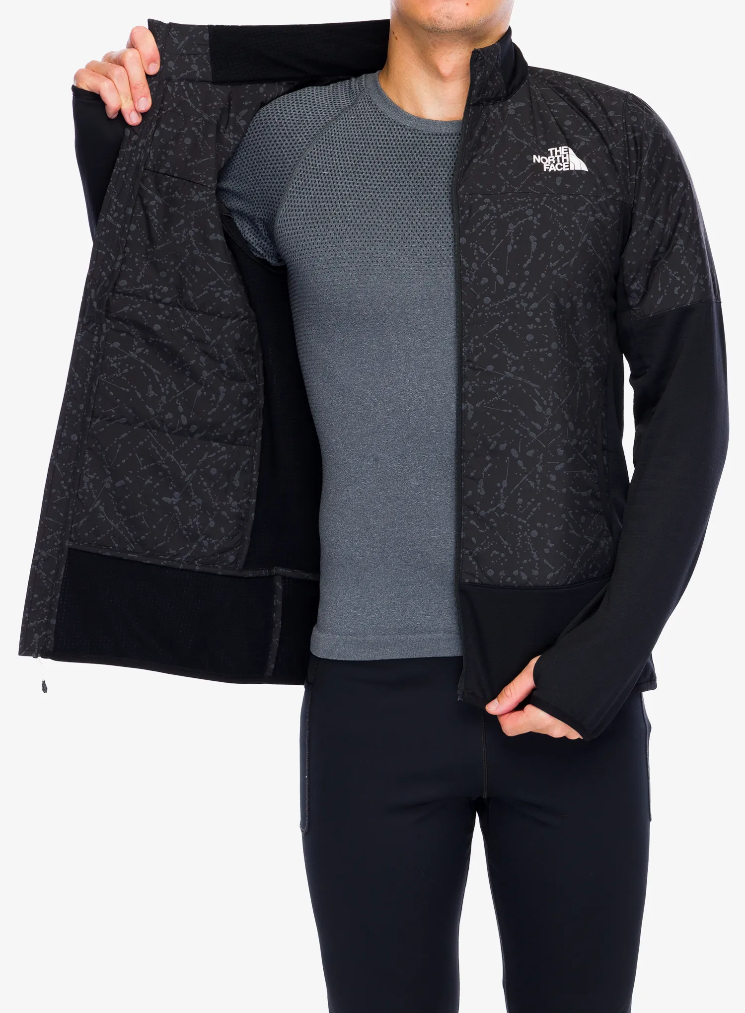 Jakna za trčanje The North Face Winter Warm Pro Jacket - tnf black/tnf black trail