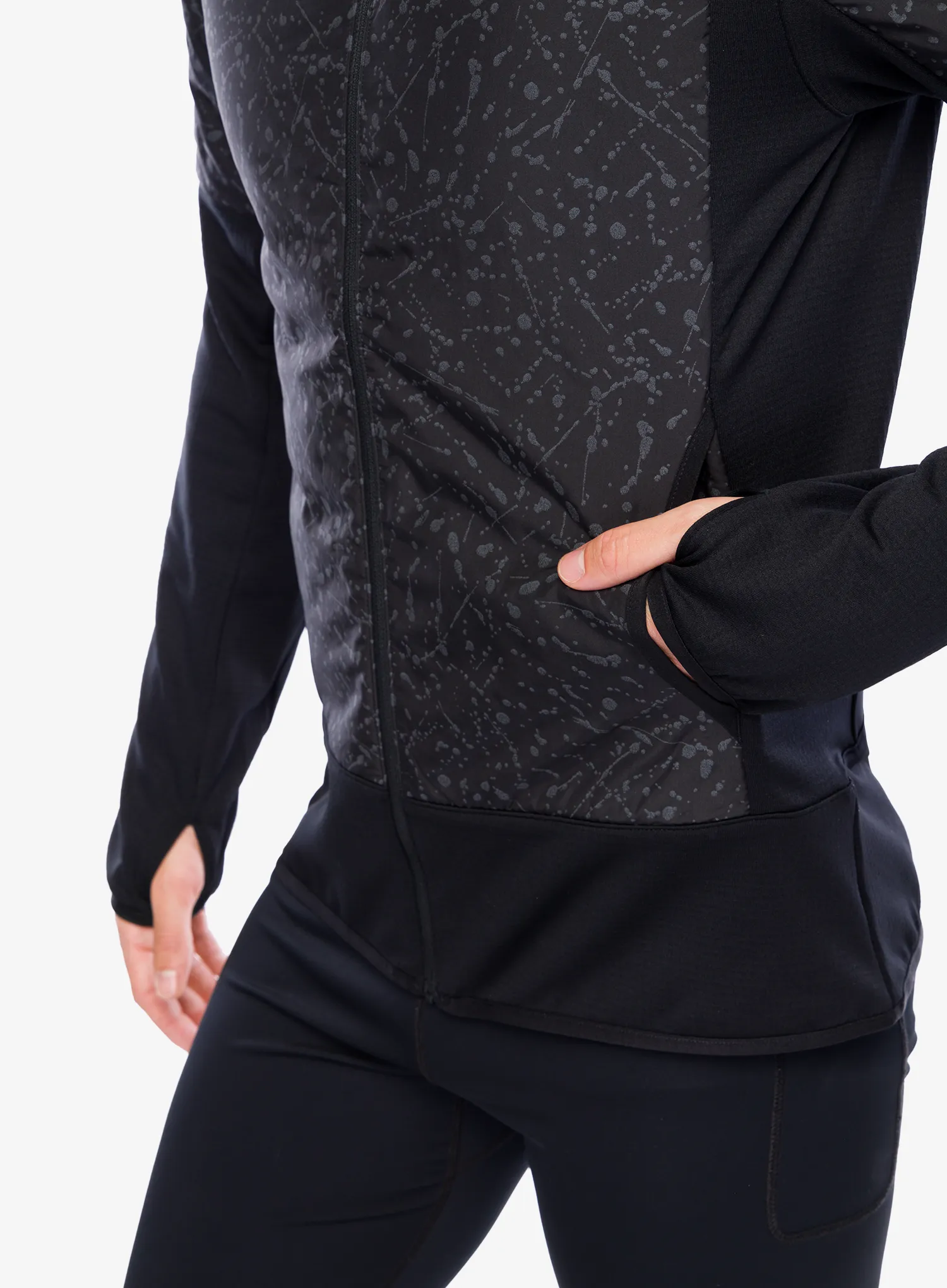 Jakna za trčanje The North Face Winter Warm Pro Jacket - tnf black/tnf black trail