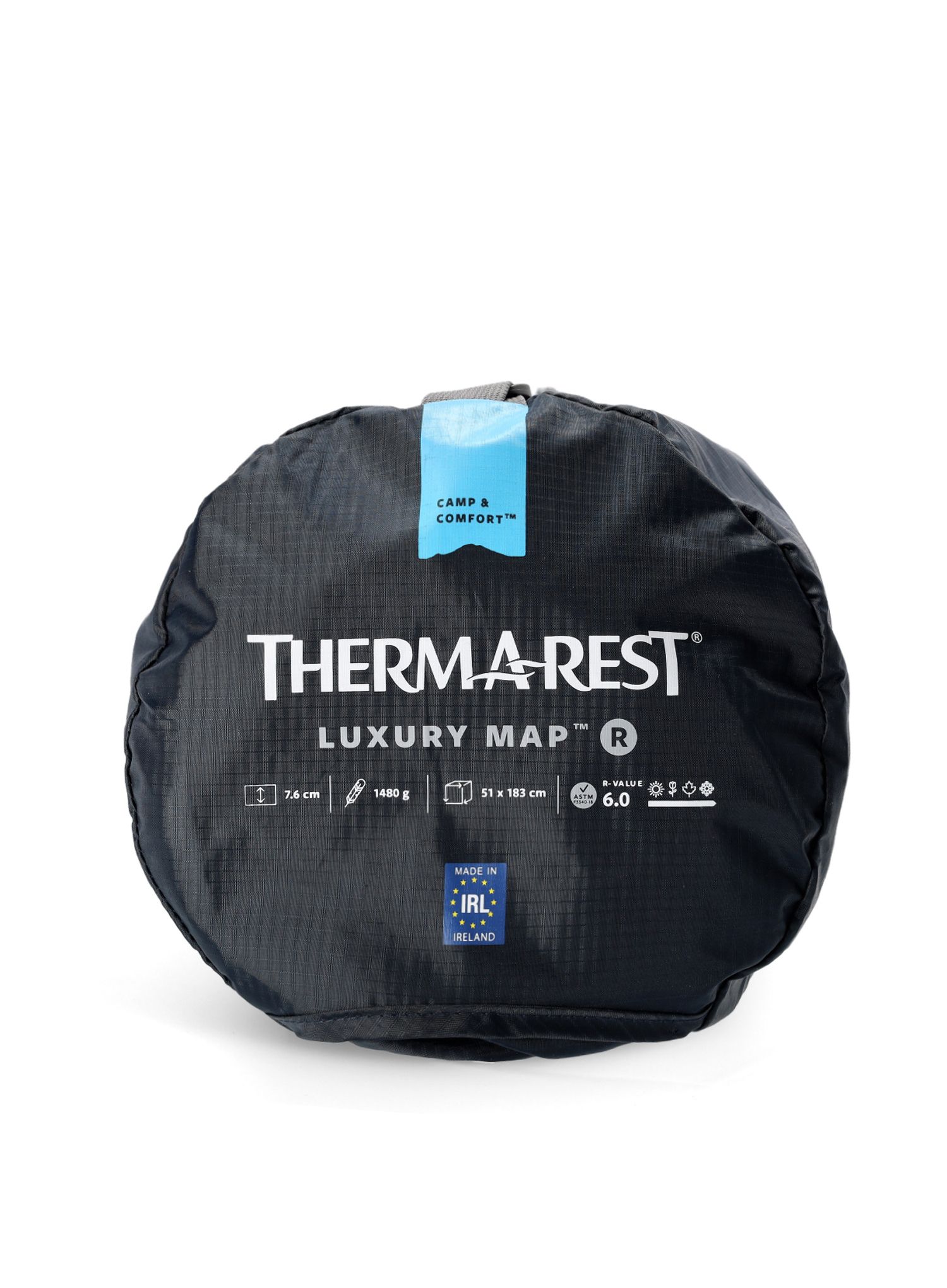Samonapuhavajuća podloga Therm A Rest LuxuryMap Regular - poseidon blue