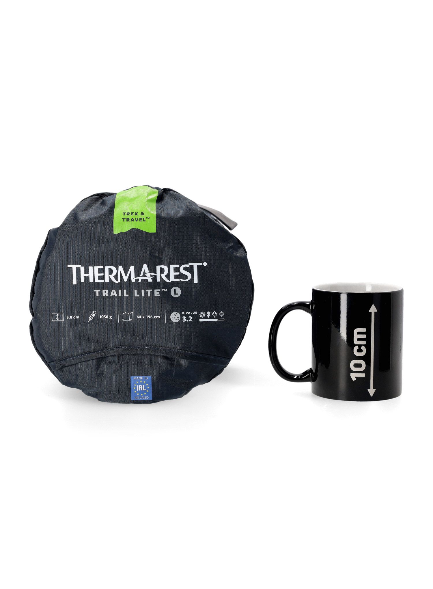 Samonapuhavajuća podloga Therm a Rest Trail Lite Large - trooper gray
