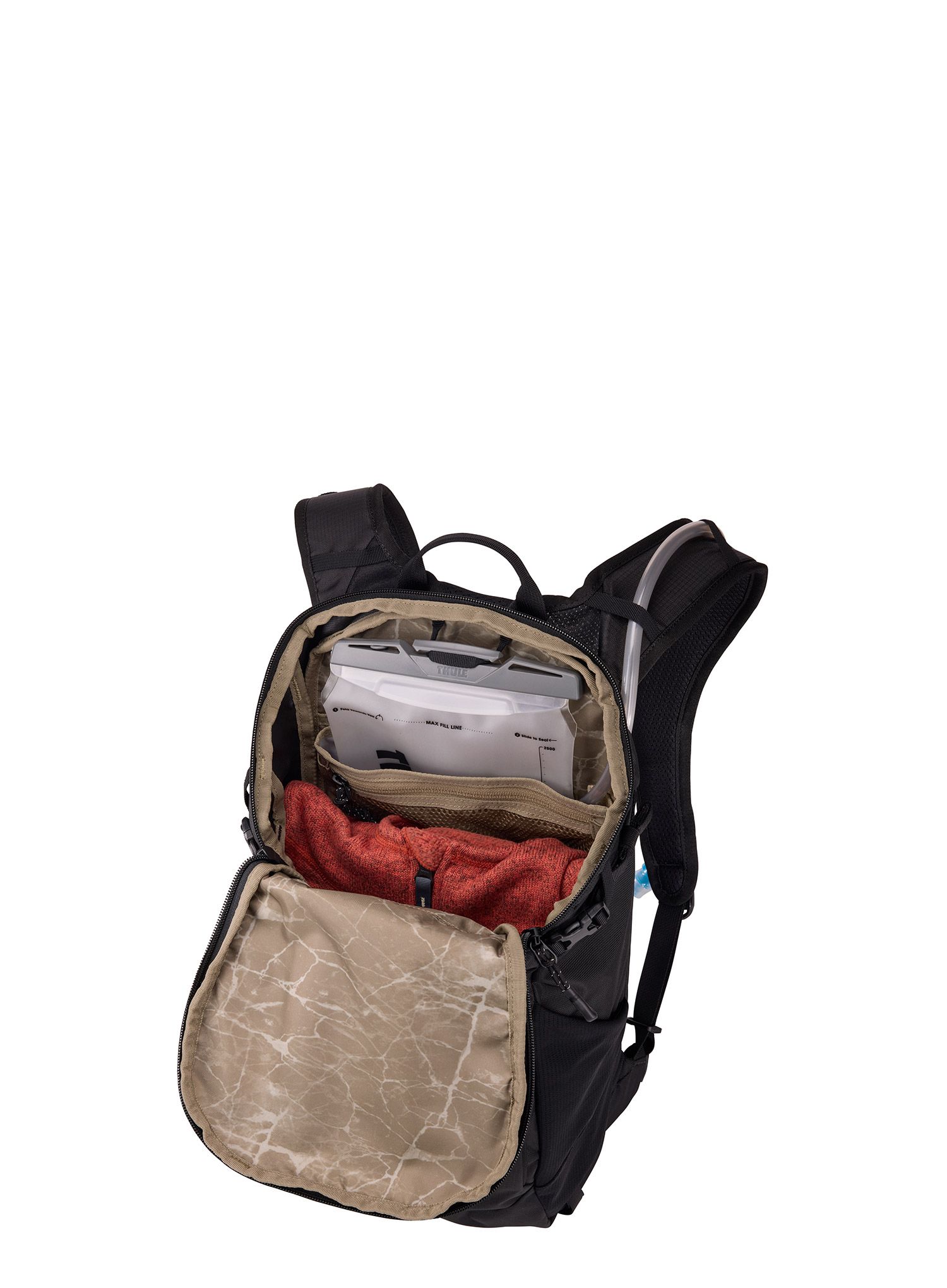 Ruksak s mijehom za vodu Thule AllTrail Hydration Backpack 16 L - black