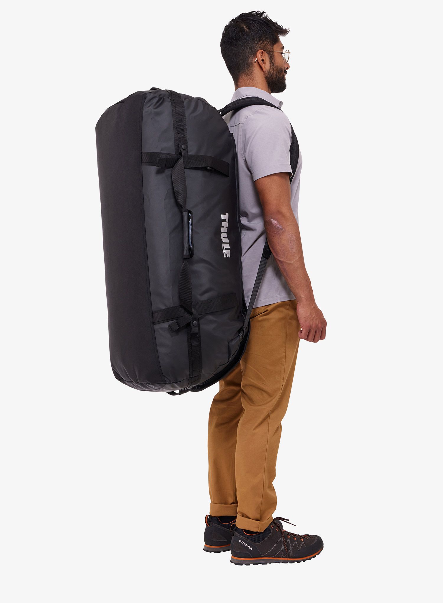 Putna torba Thule Chasm 130 L - black/black