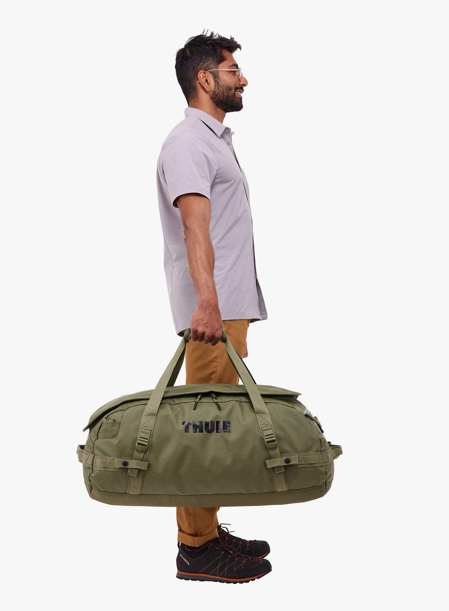 Putna torba Thule Chasm 70 L - olivine/olivine
