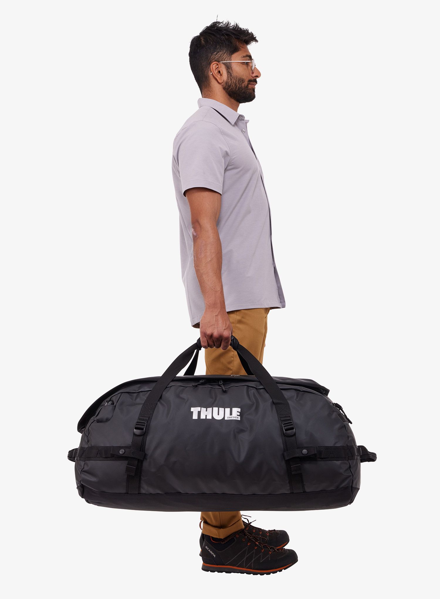 Putna torba Thule Chasm 90 L - black/black