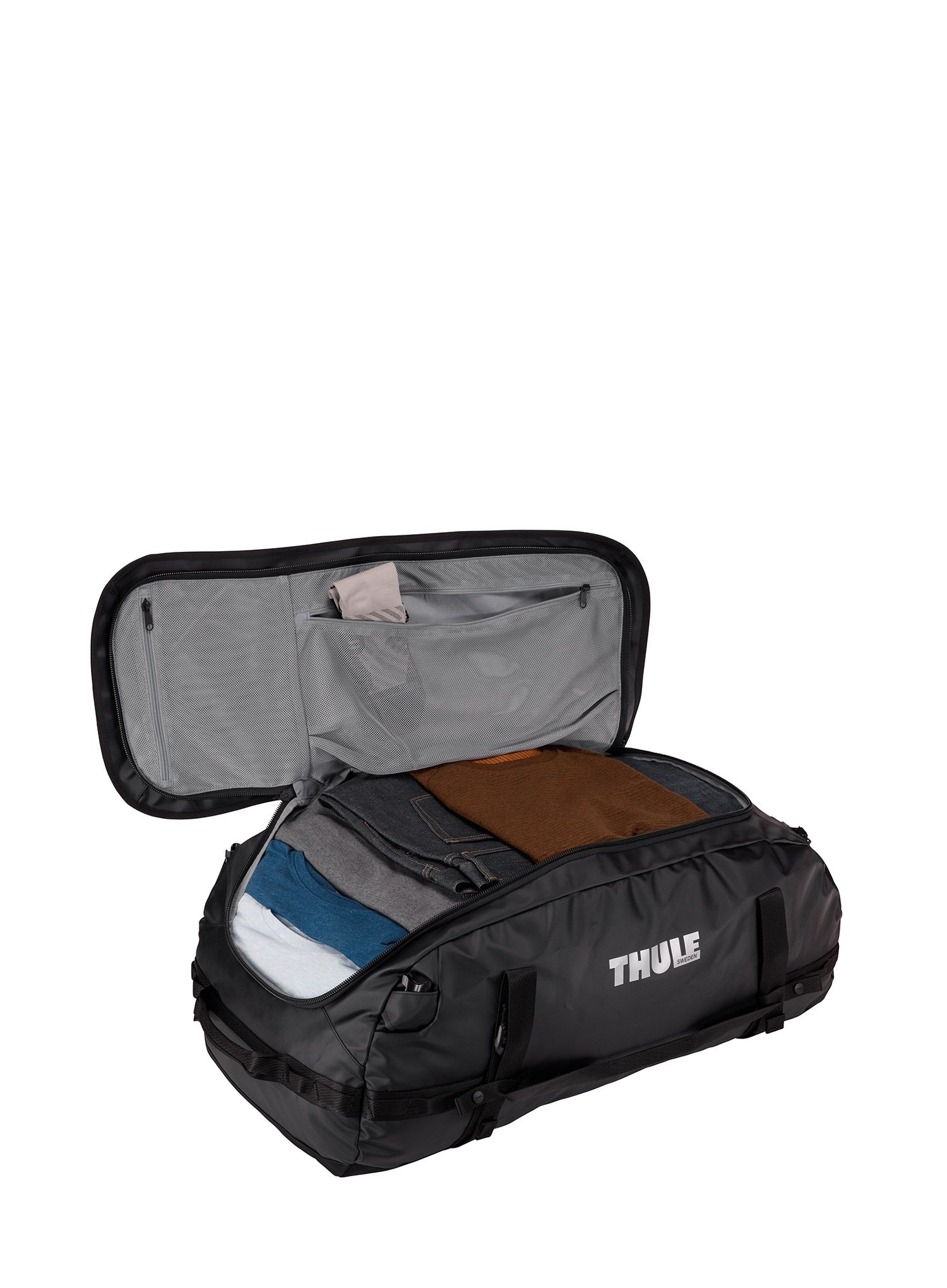 Putna torba Thule Chasm 90 L - black/black