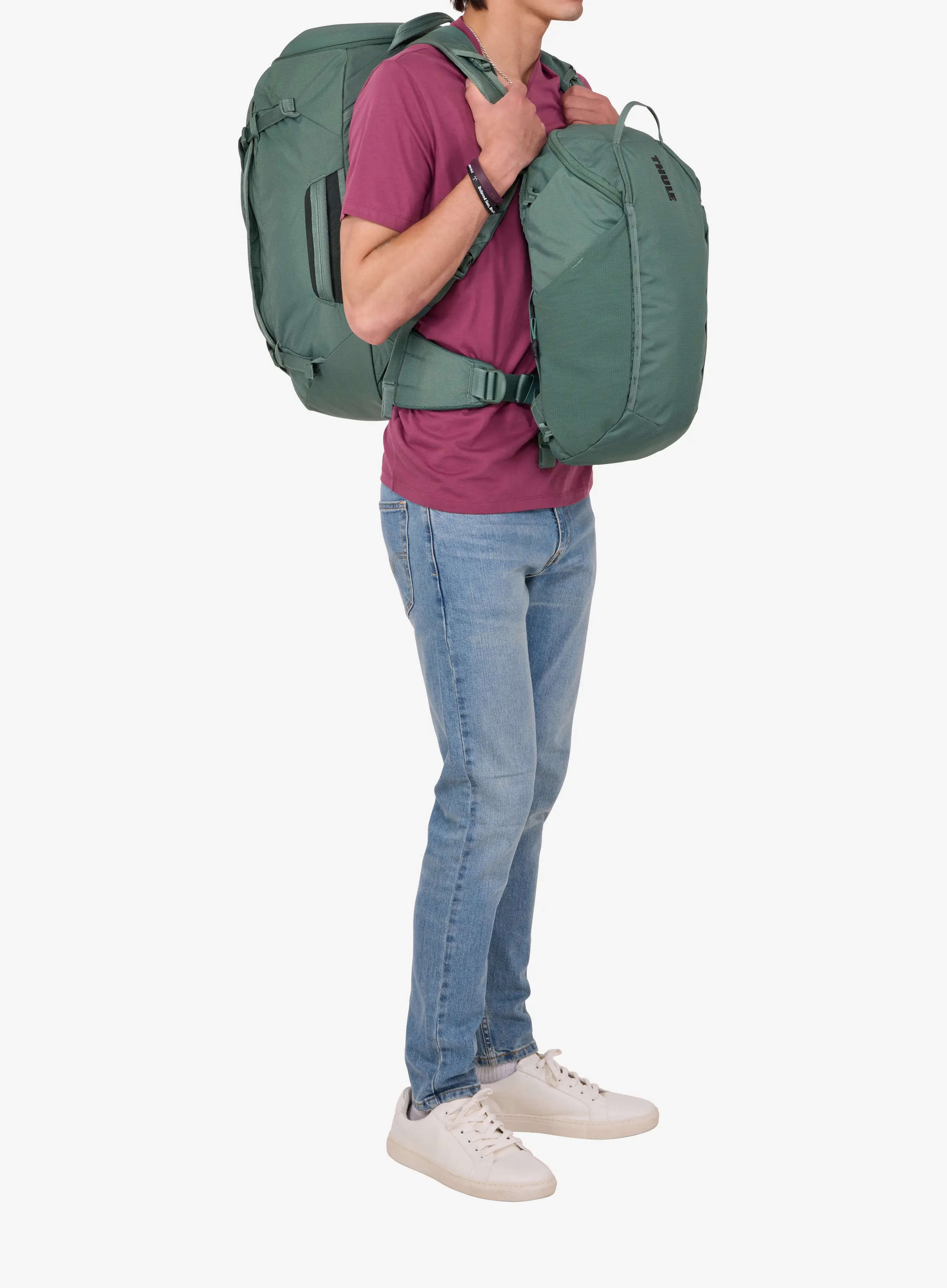 Putni ruksak Thule Landmark Travel Pack 60L - hazy green