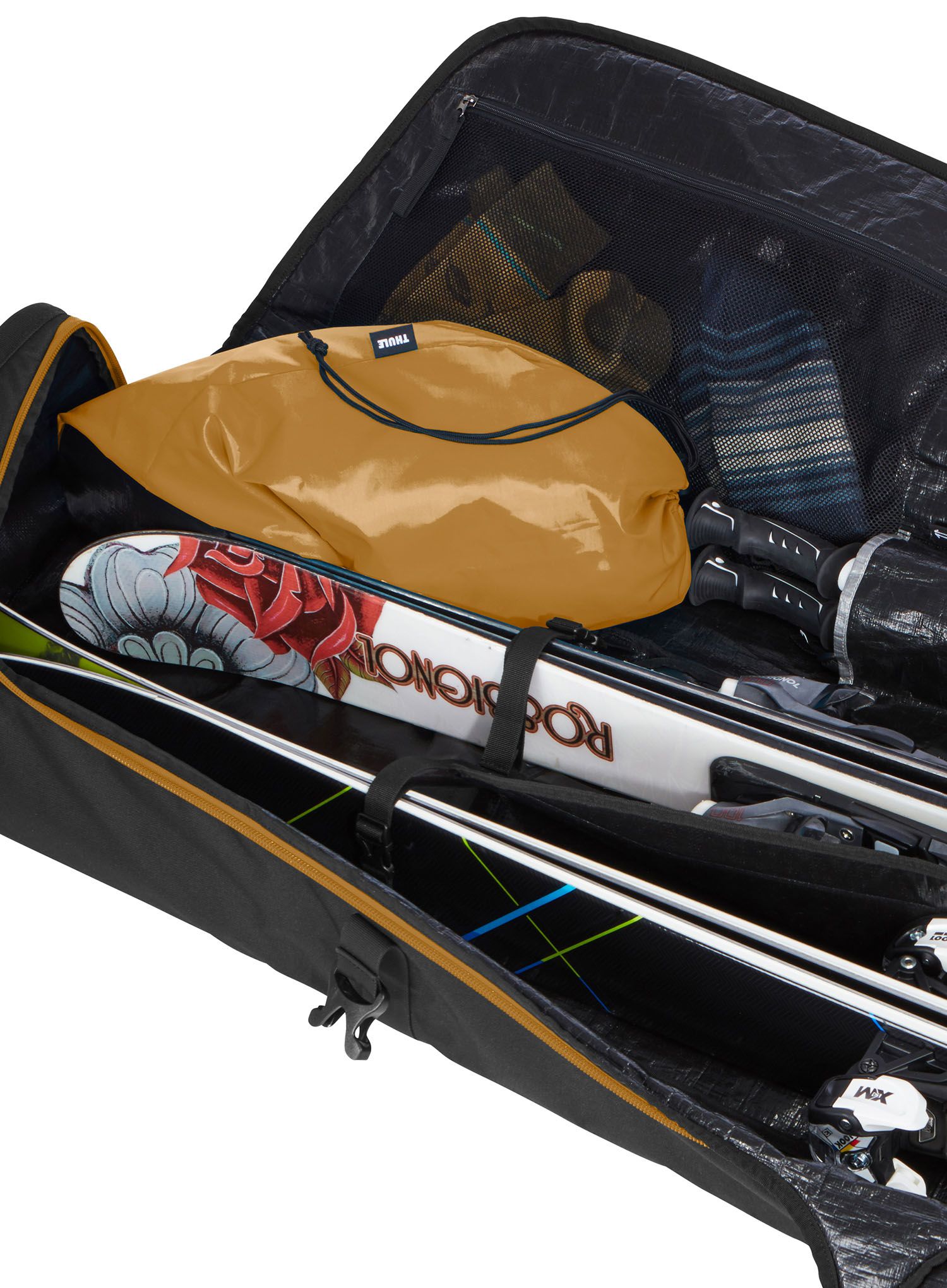 Torba za skije Thule Roundtrip Ski Roller 175cm - black