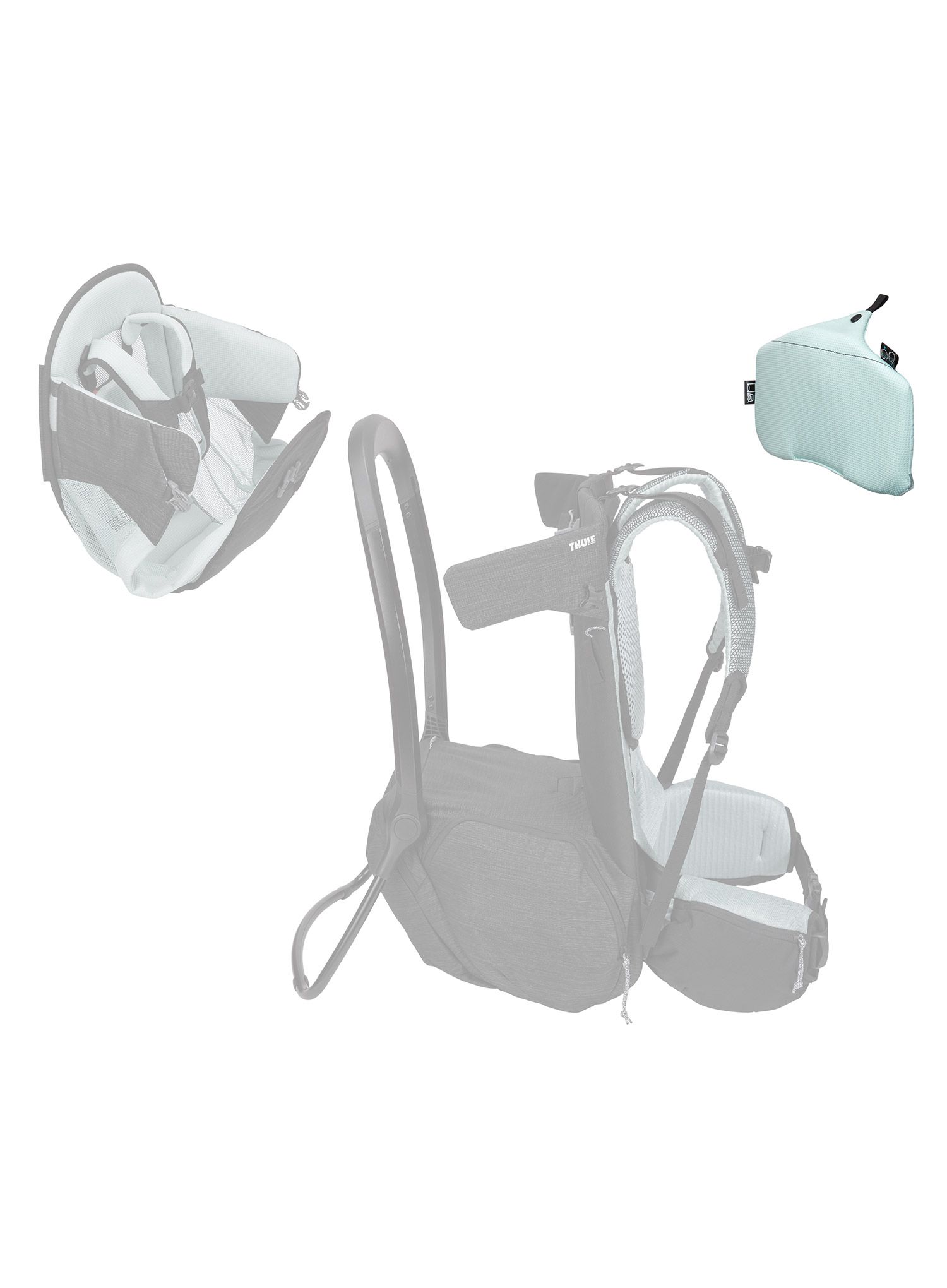 Jastuk za putnu nosiljku Thule Sapling Drool Pad Alaska