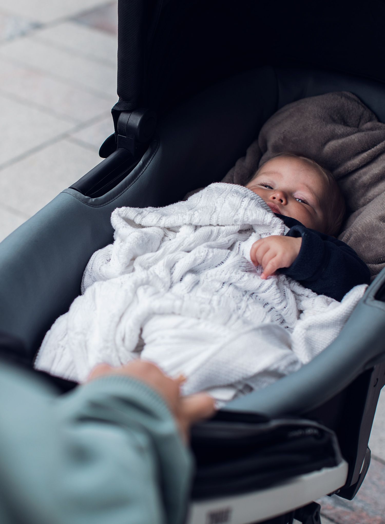 Kolica za trčanje Thule Urban Glide 2 Bassinet - blackonb