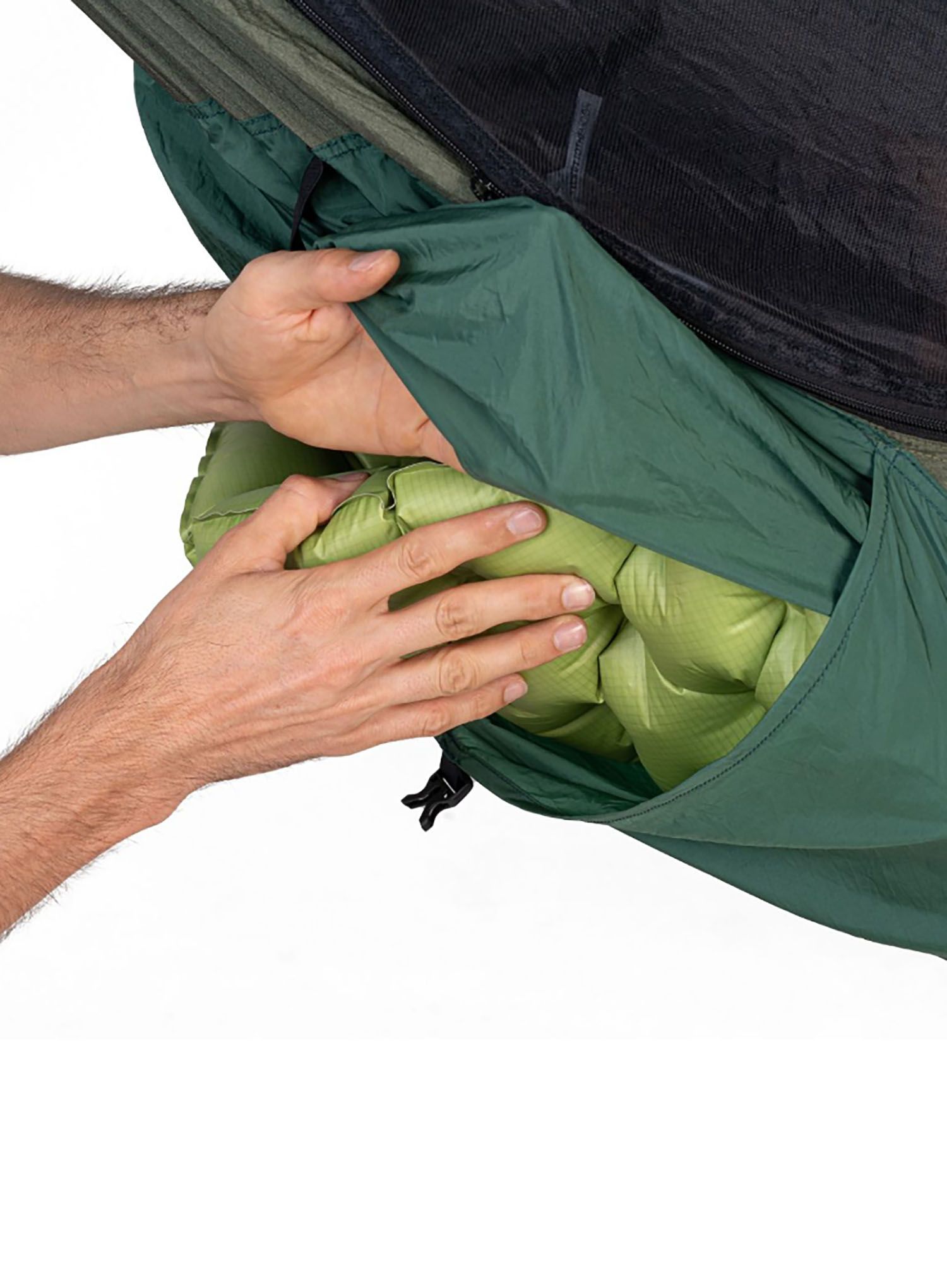 Viseća mreža Ticket To The Moon ProMat Hammock - army green