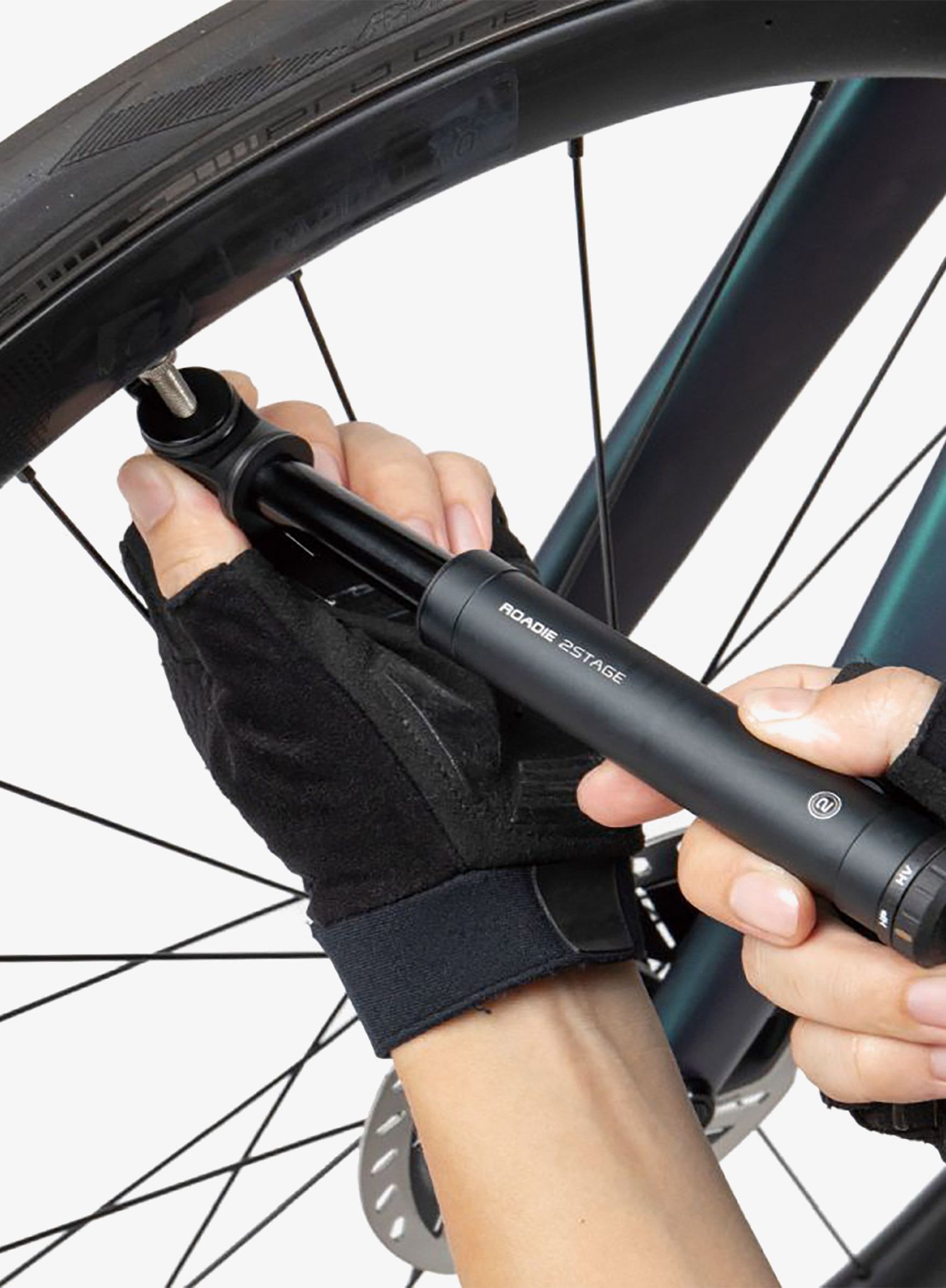 Pumpa za bicikl Topeak Roadie 2Stage - black