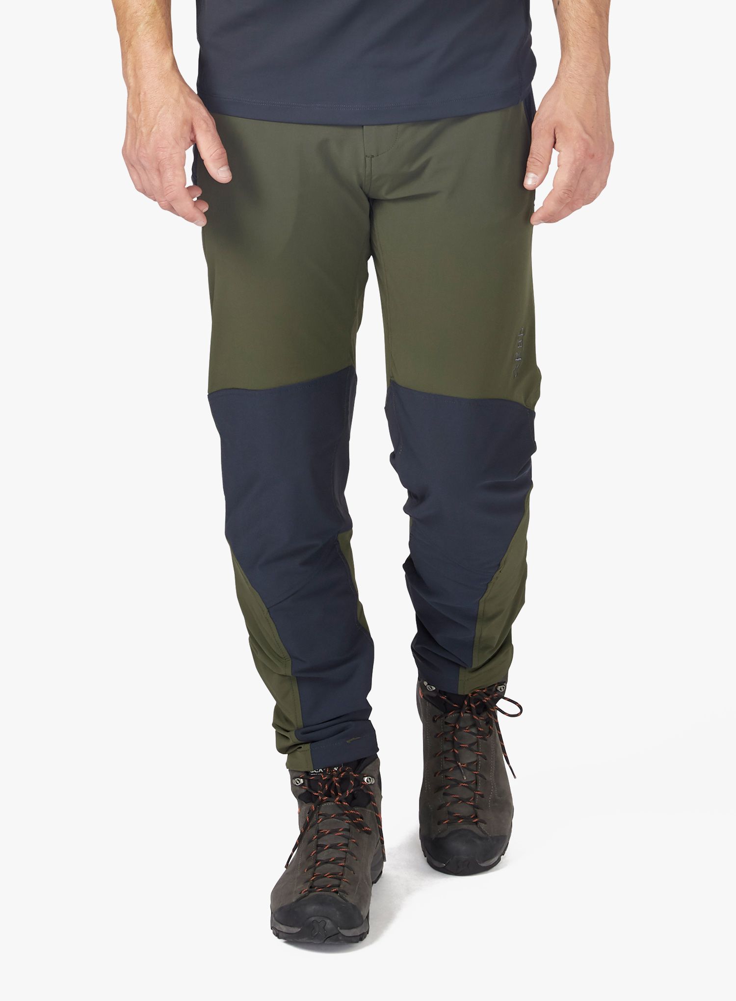 Trekking hlače Rab Torque Pants - army