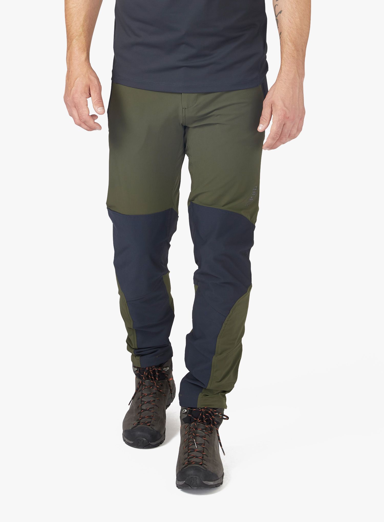 Trekking hlače Rab Torque Pants - army