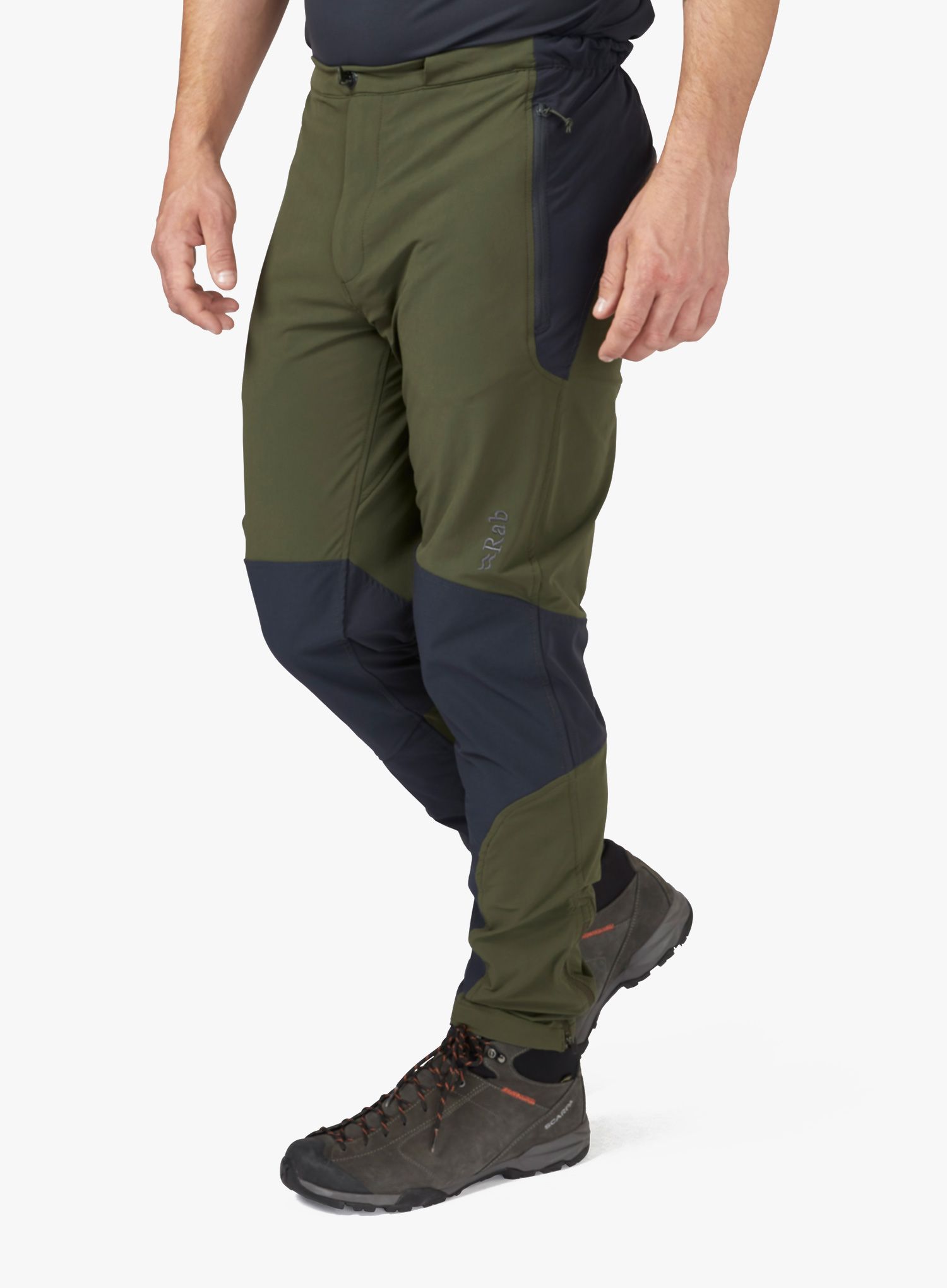 Trekking hlače Rab Torque Pants - army