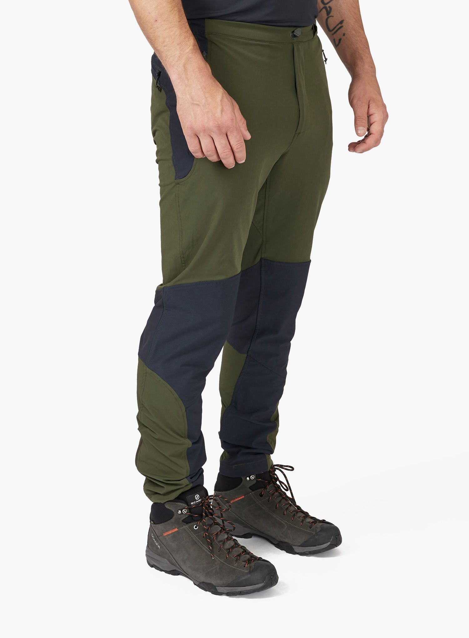 Trekking hlače Rab Torque Pants - army