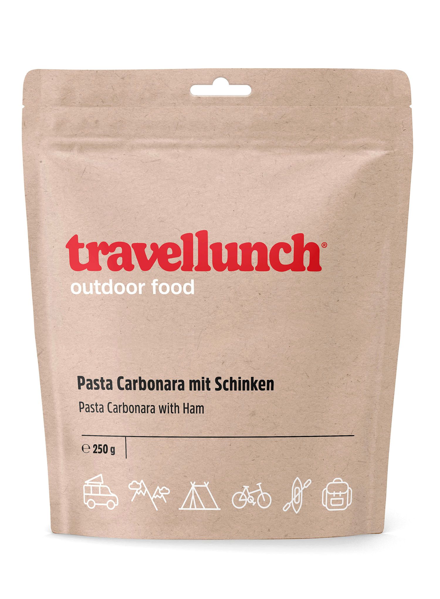 Liofilizat Travellunch Pasta Carbonara with ham 850 g