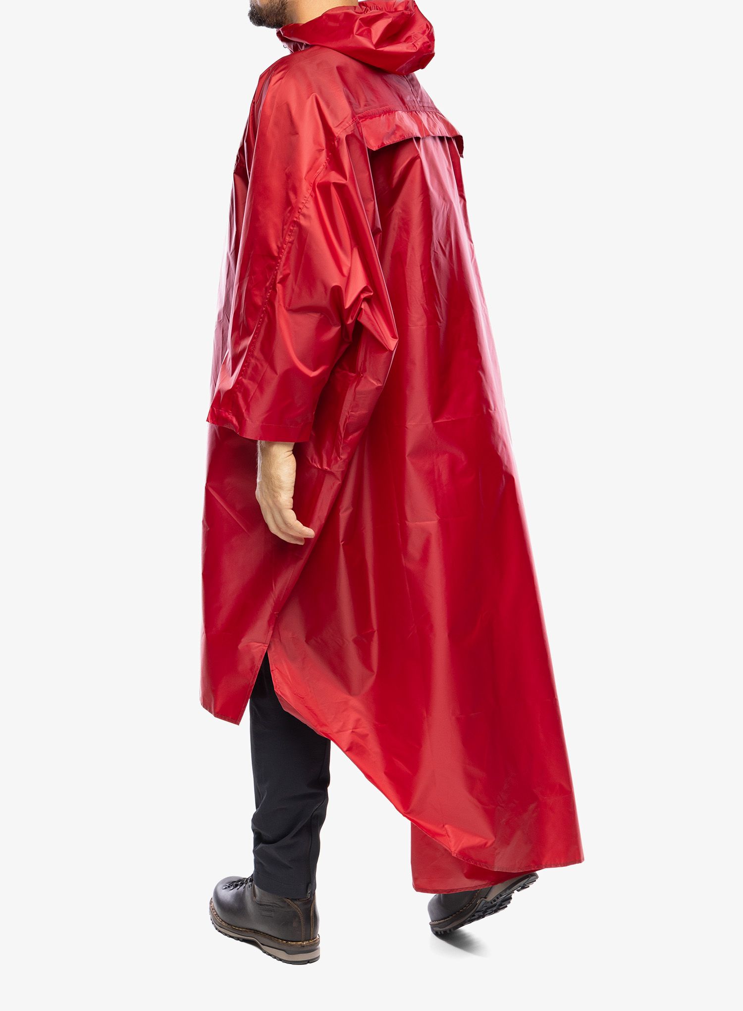 Planinarski ogrtač Trekmates Deluxe Poncho - chilli pepper