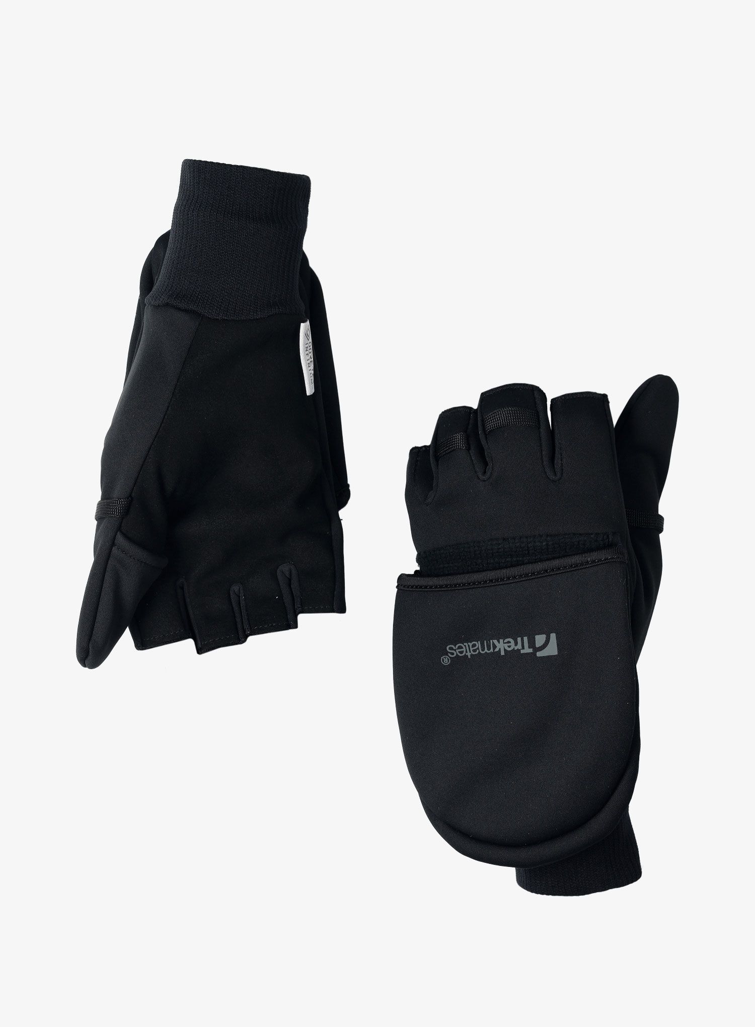Rukavice otporne na vjetar Trekmates Rigg Convertible Mitts - black