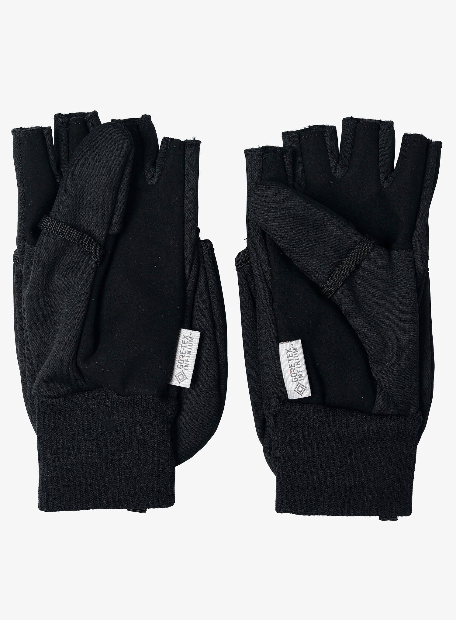 Rukavice otporne na vjetar Trekmates Rigg Convertible Mitts - black
