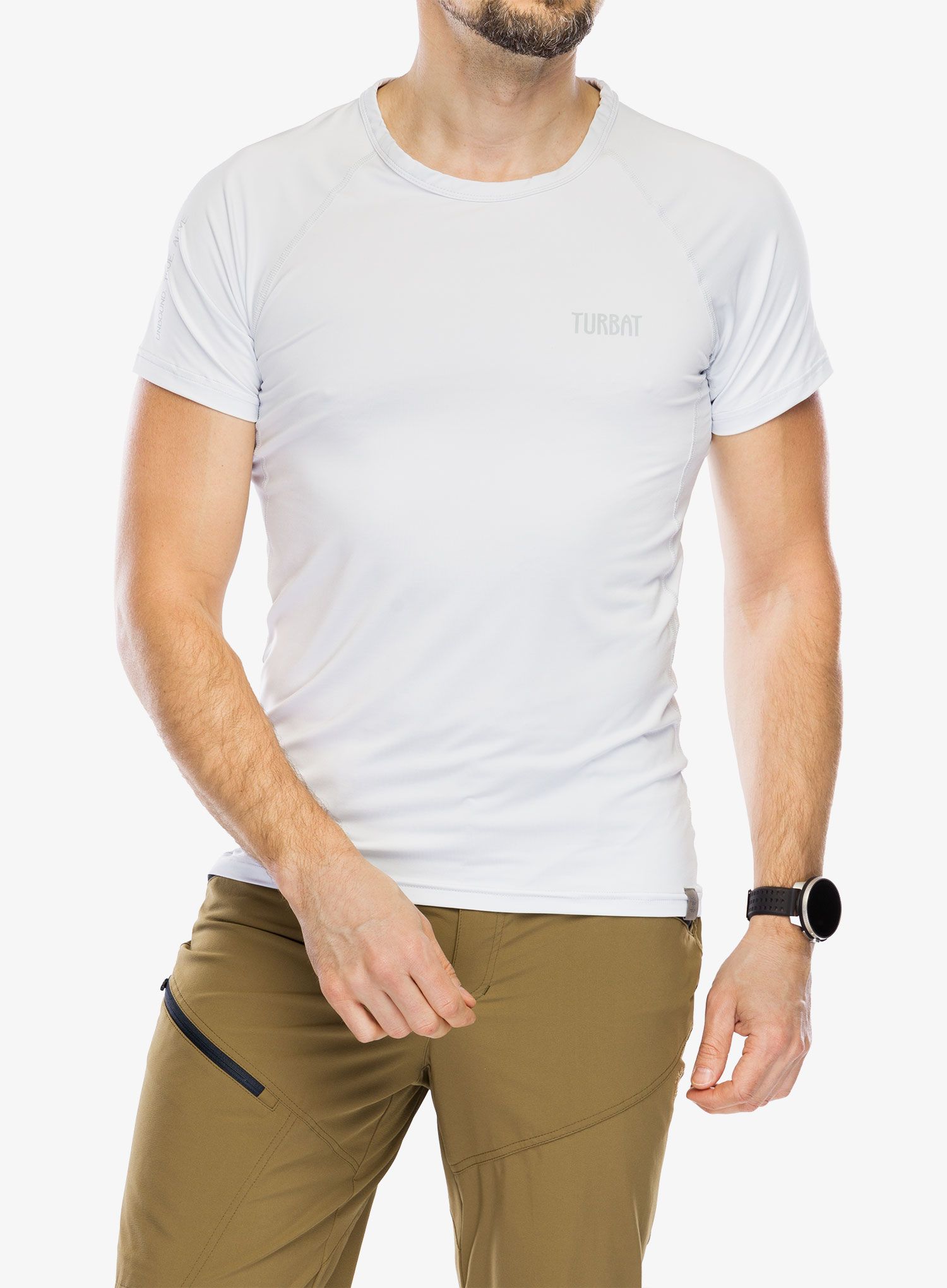 Brzosušeća majica Turbat Hike Lite SS Thermo T-Shirt - glacier gray