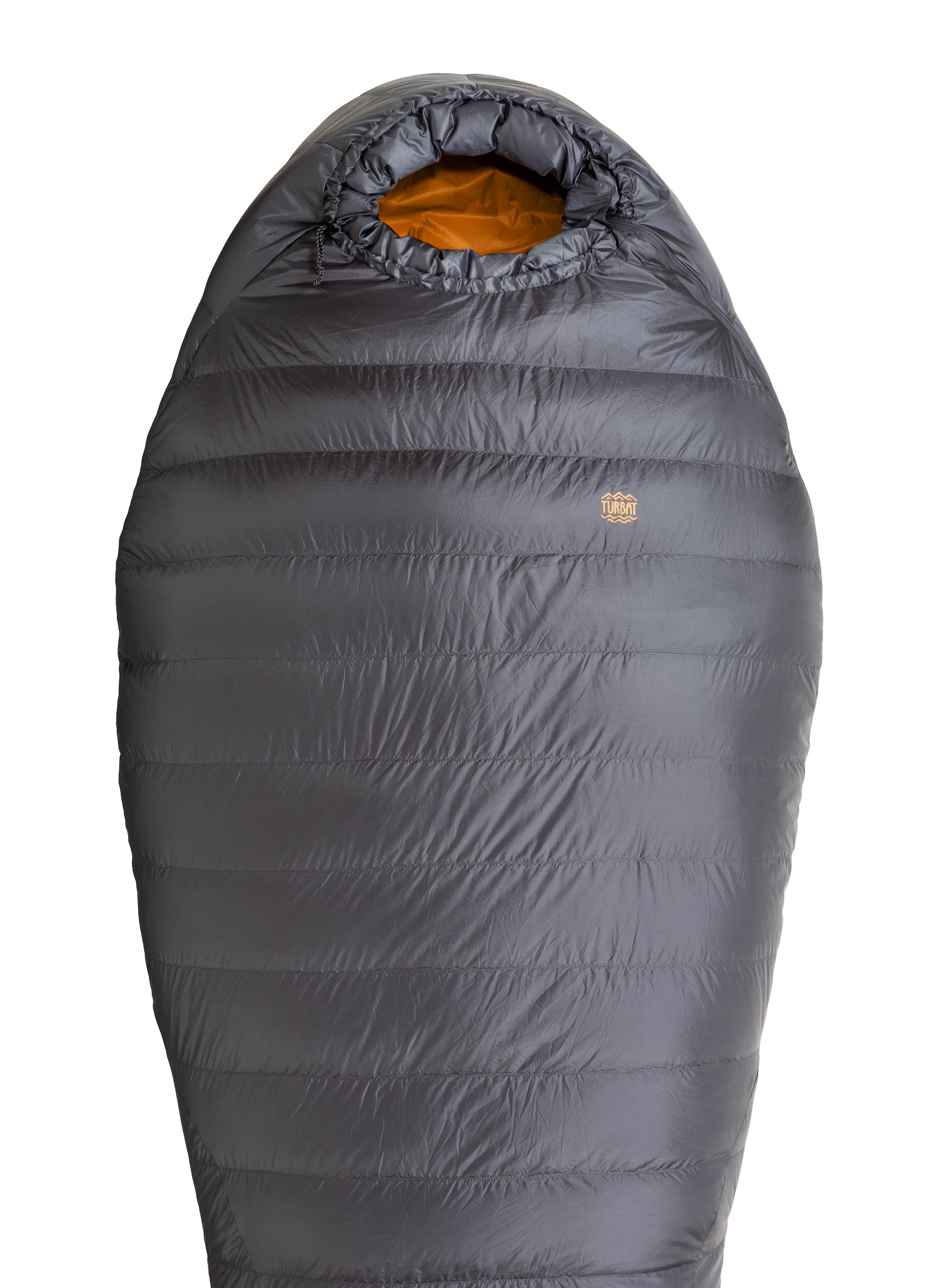 Perjana vreća za spavanje Turbat Nox 250 (185 cm) - grey/cheddar orange