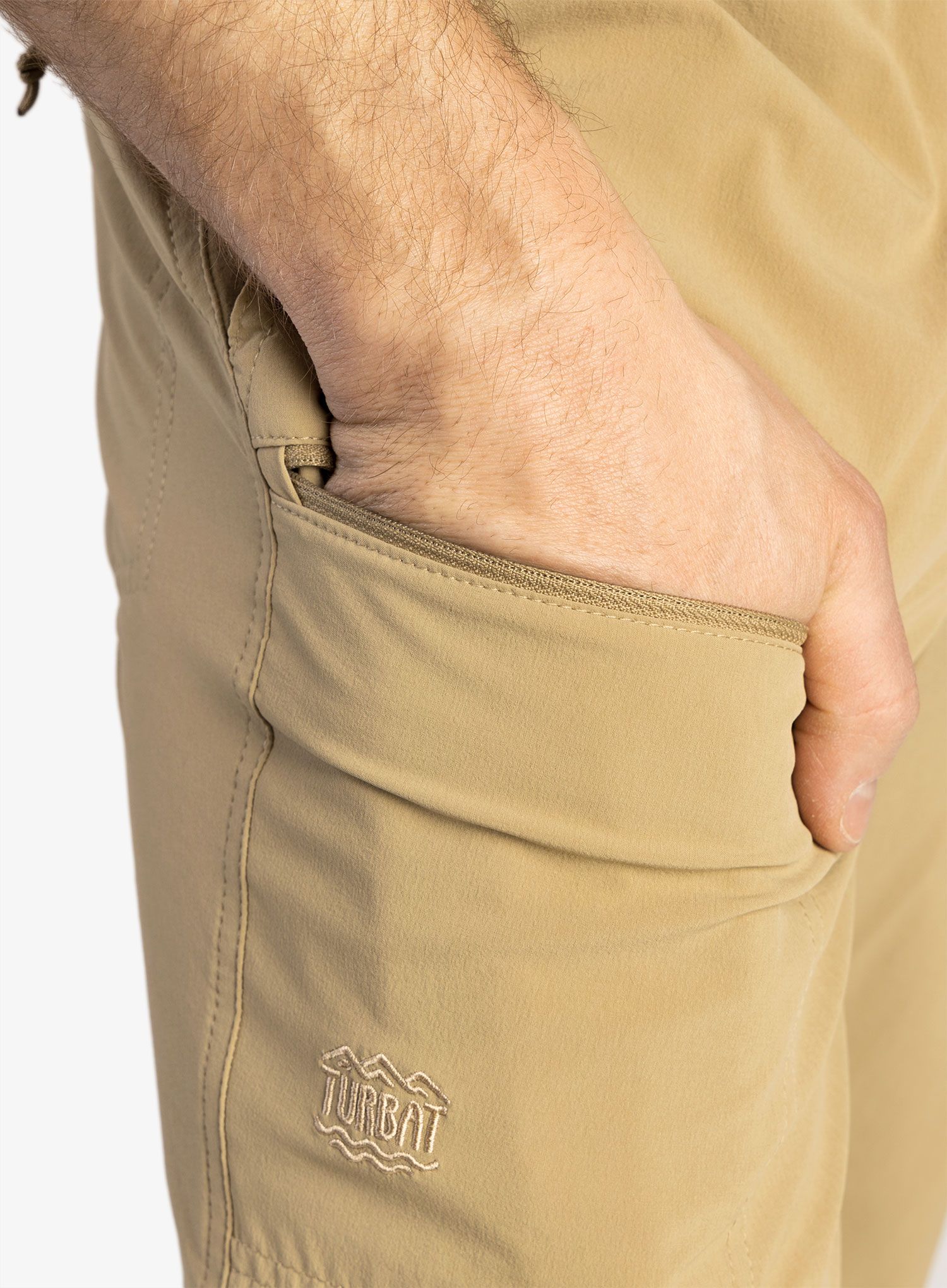 Trekking hlače Turbat Odyssey Lite - cornstalk sand