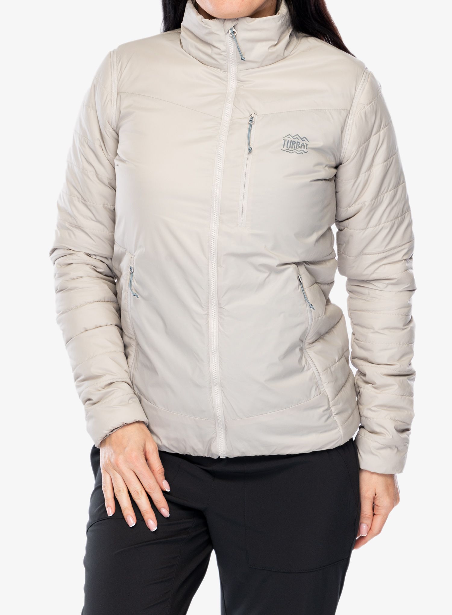 Jakna s postavom ženska Turbat Stranger Jacket - chateau gray