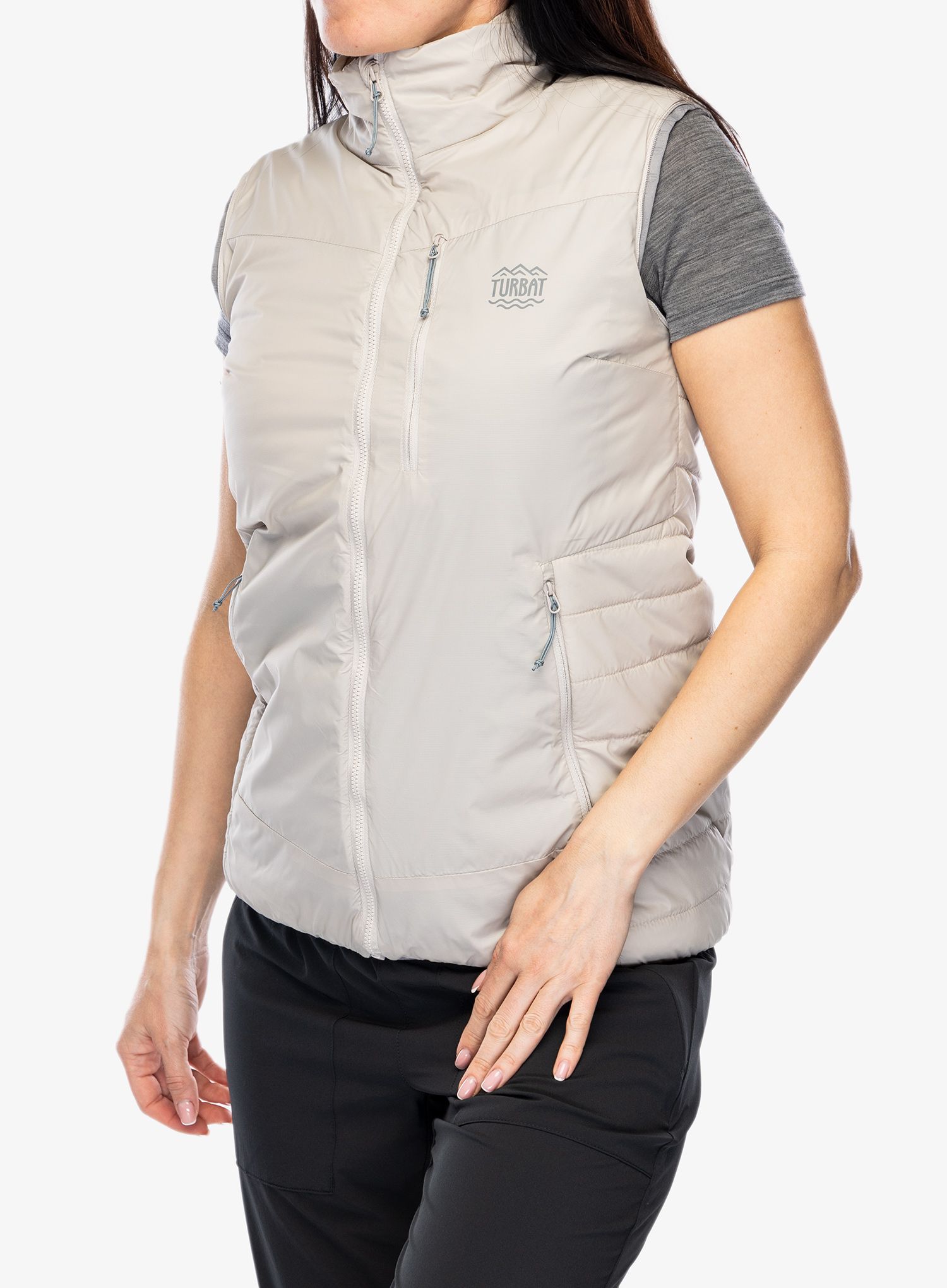 Jakna s postavom ženska Turbat Stranger Jacket - chateau gray
