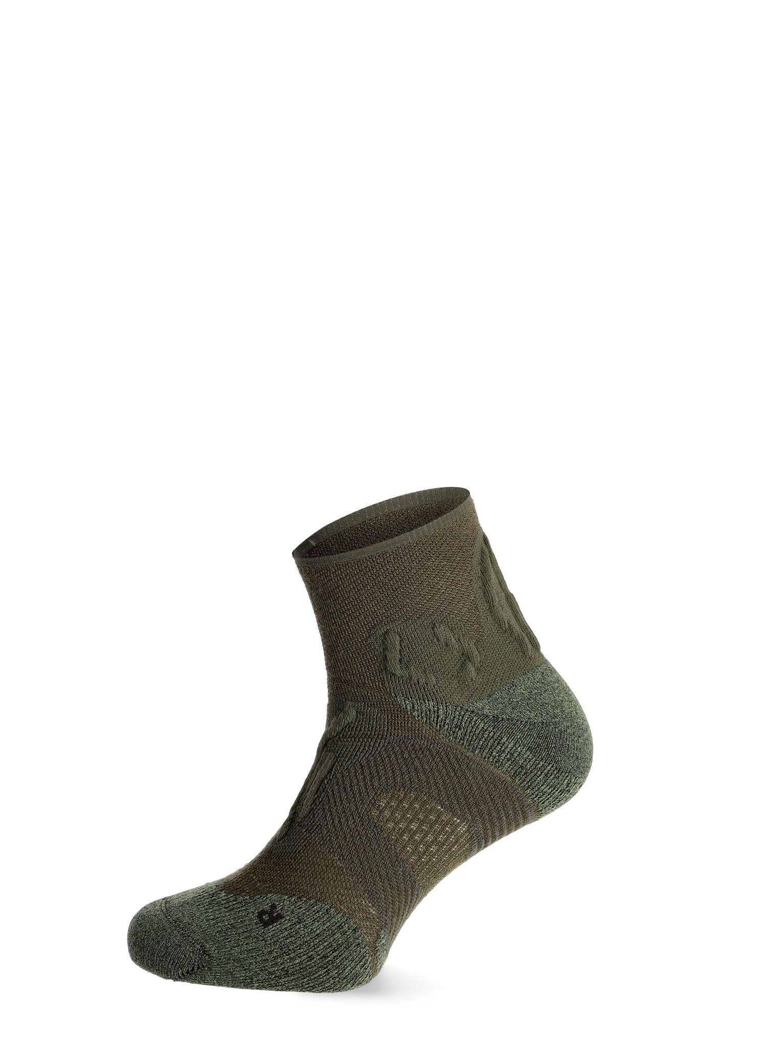 Planinarske čarape UYN Defender Merino Low Cut Socks - tactical green