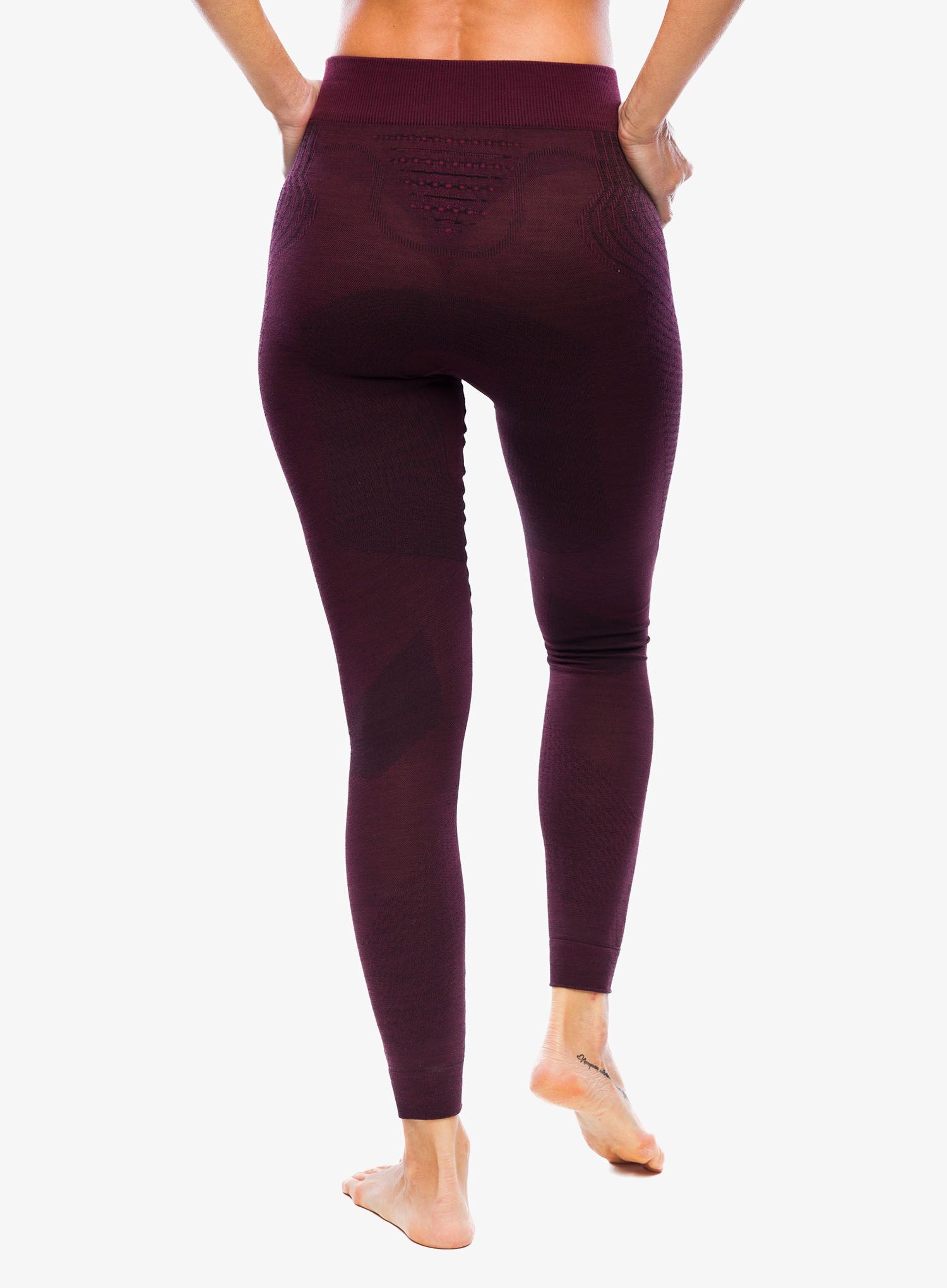Ženske termo tajice UYN Fusyon Biotech UW Pants Long - windsor wine