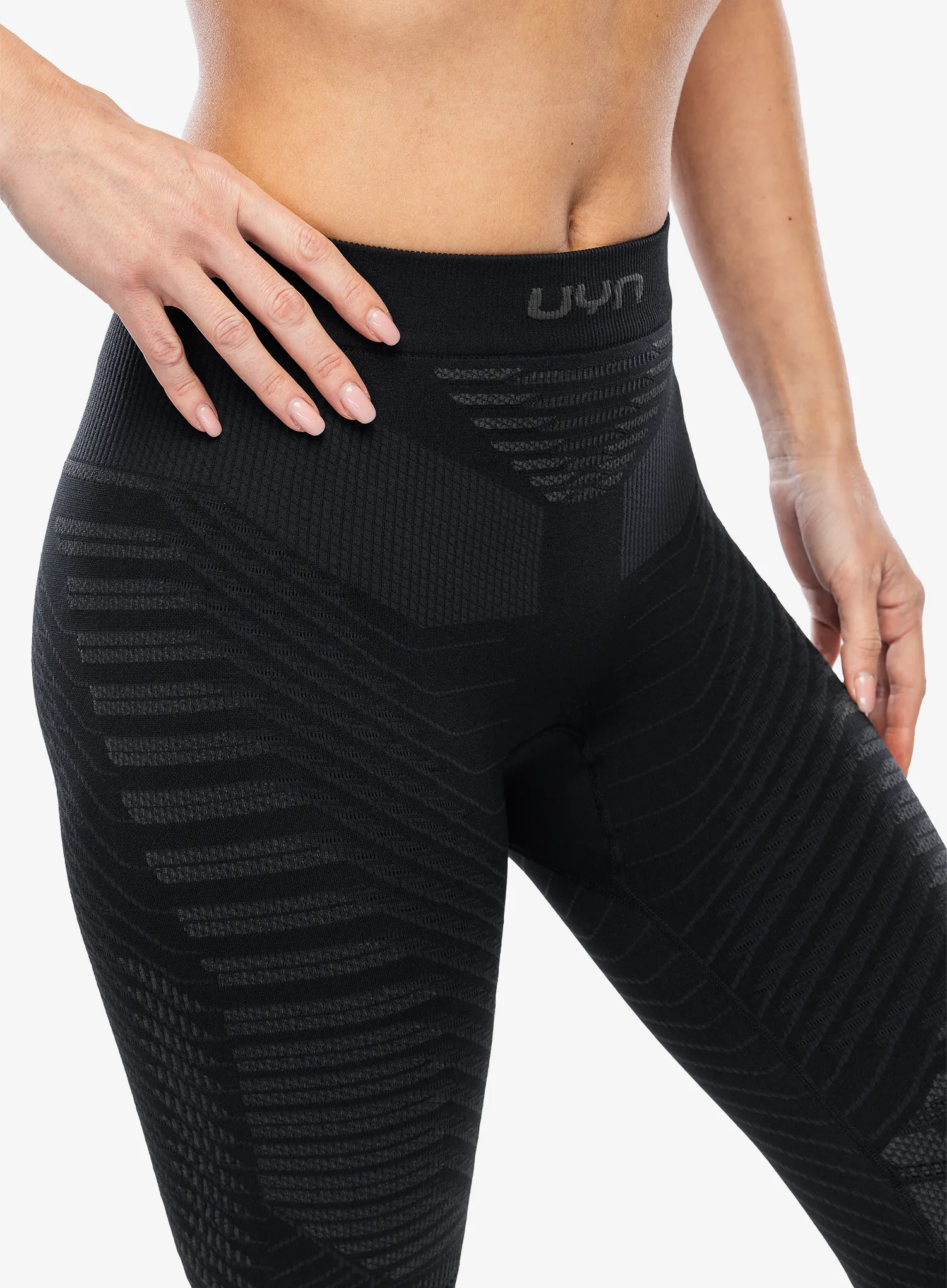 Ženske termo tajice UYN Resilyon UW Pants Medium - black/anthracite
