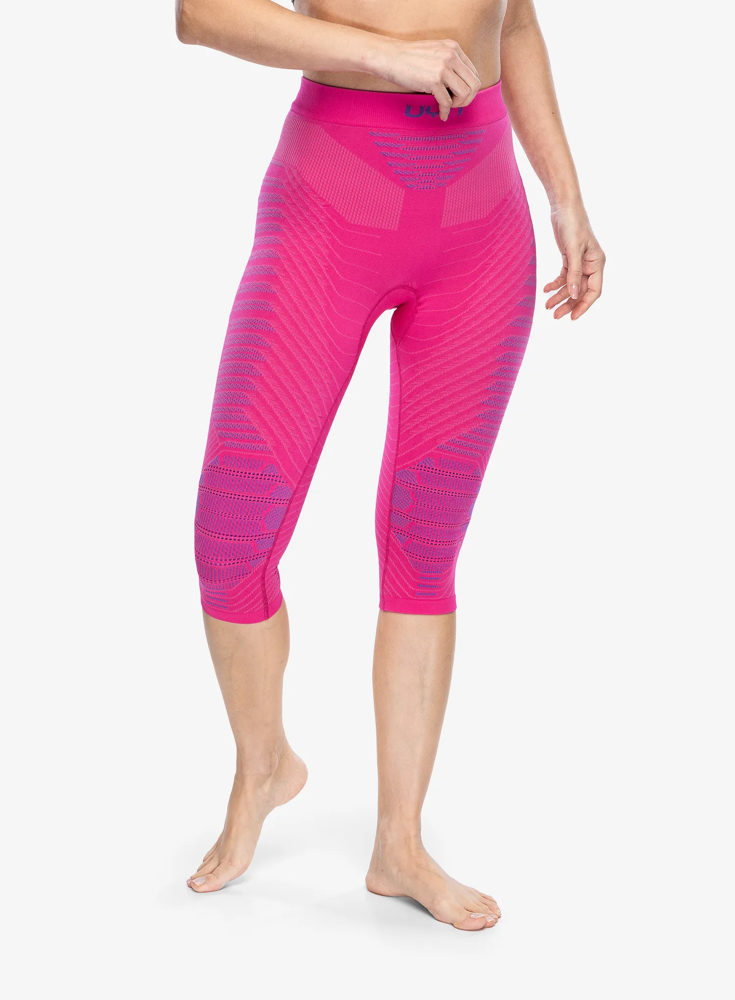 Ženske termo tajice UYN Resilyon UW Pants Medium - magenta/pink