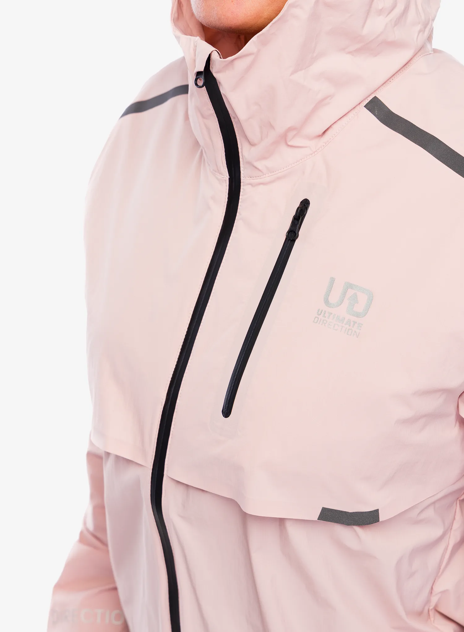 Ženska vjetrovka Ultimate Direction Aerolight Wind Jacket - clay