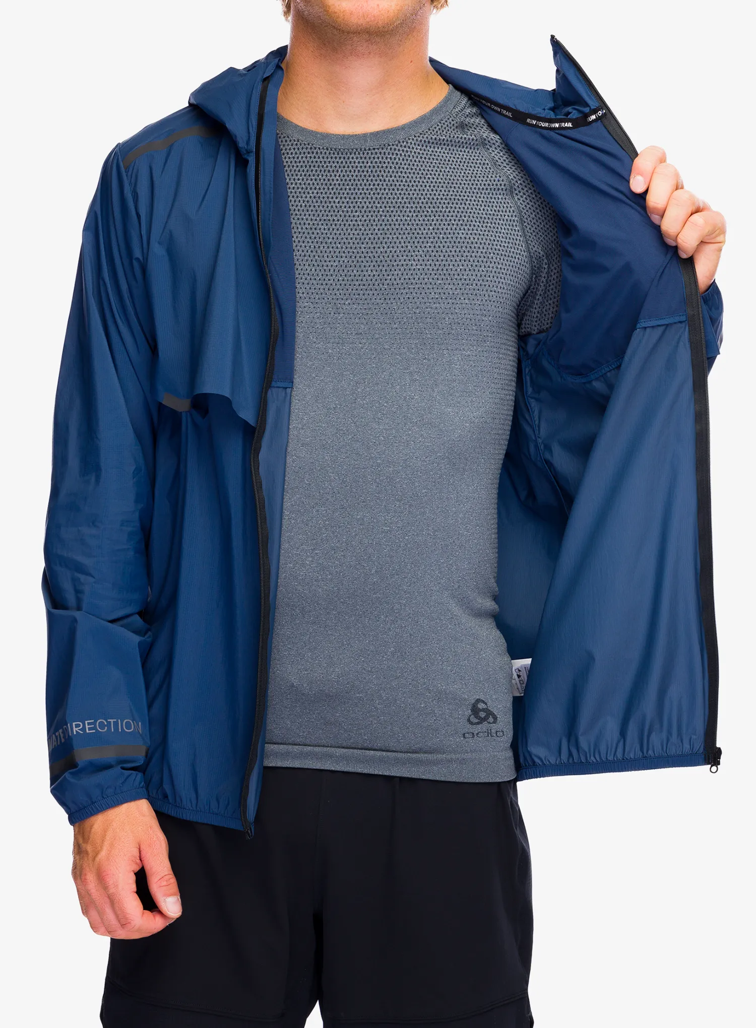 Vjetrovka Ultimate Direction Aerolight Wind Jacket - navy