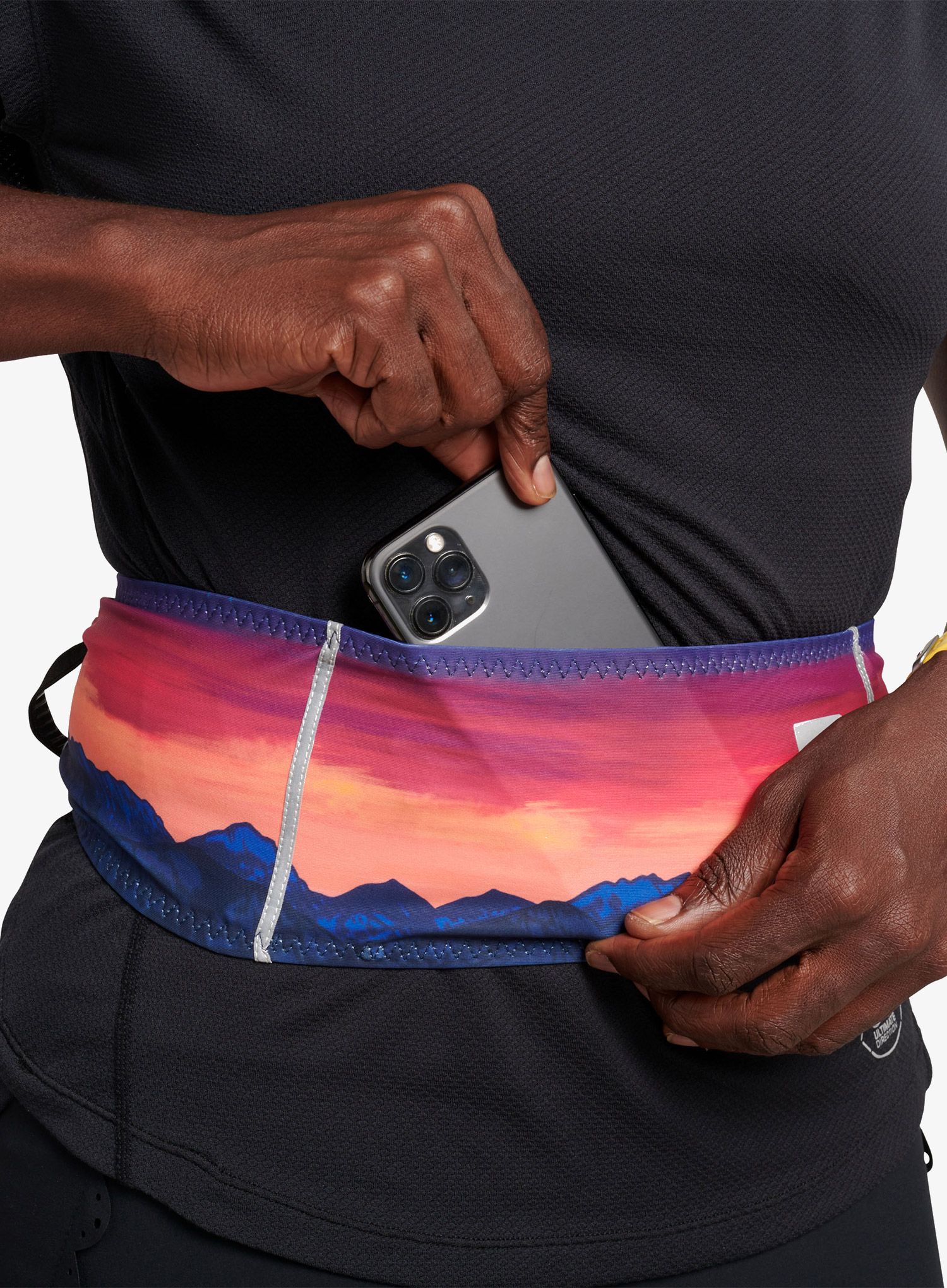 Pojas za trčanje Ultimate Direction Comfort Belt - alpine sunrise