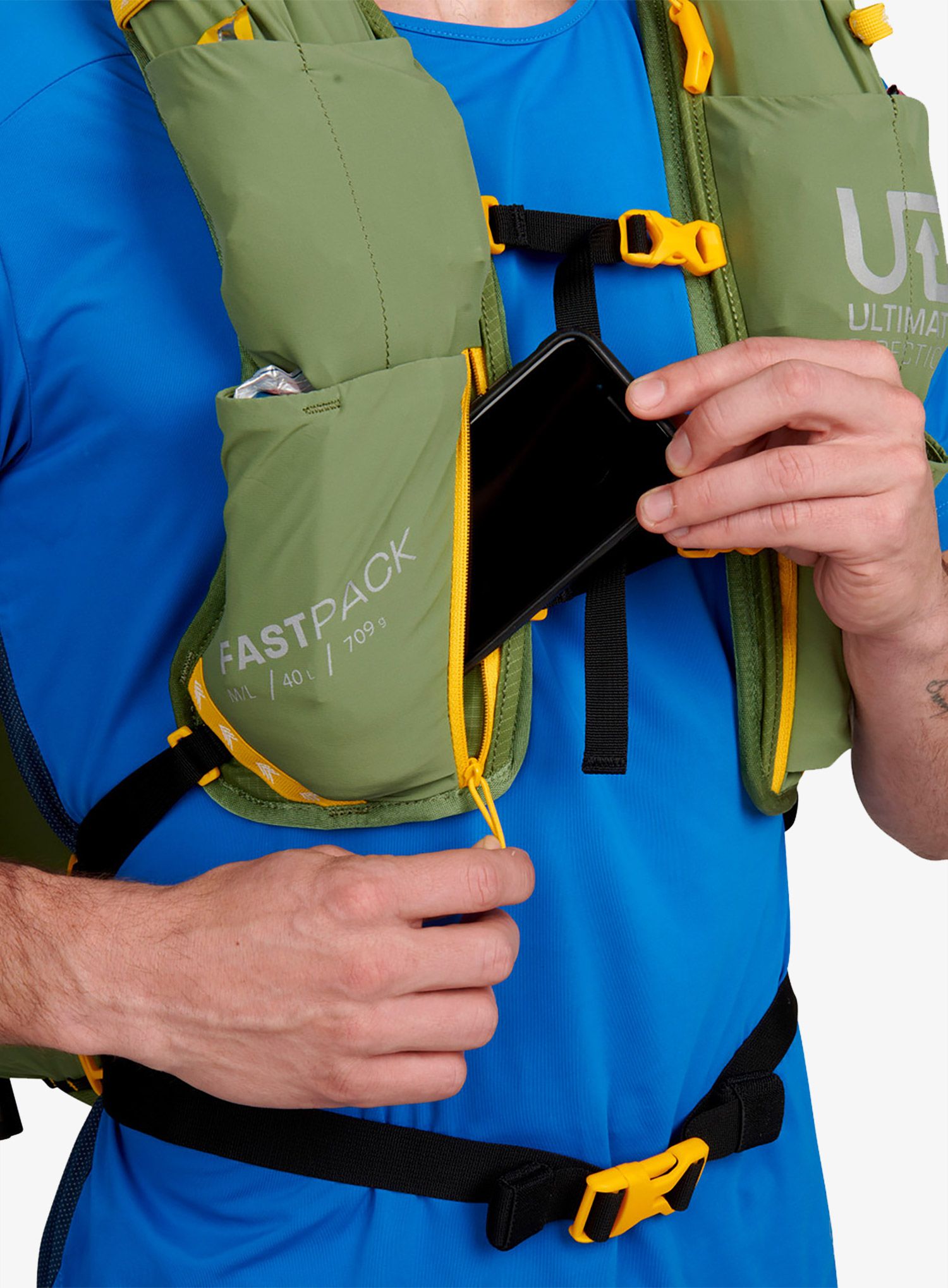 Planinarski ruksak Ultimate Direction Fastpack 40 - spruce