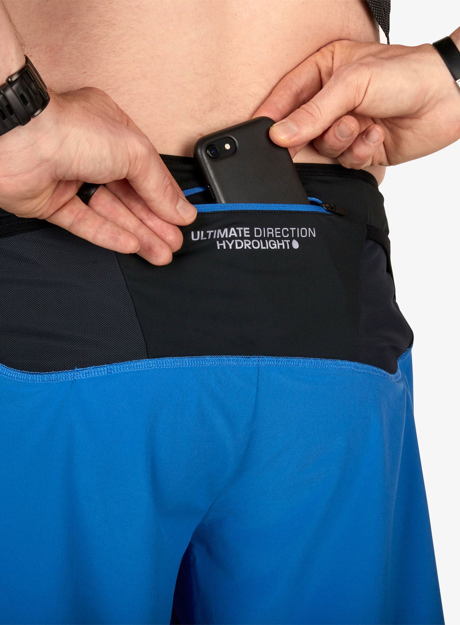 Kratke hlače za trčanje Ultimate Direction Hydro Short - cobalt