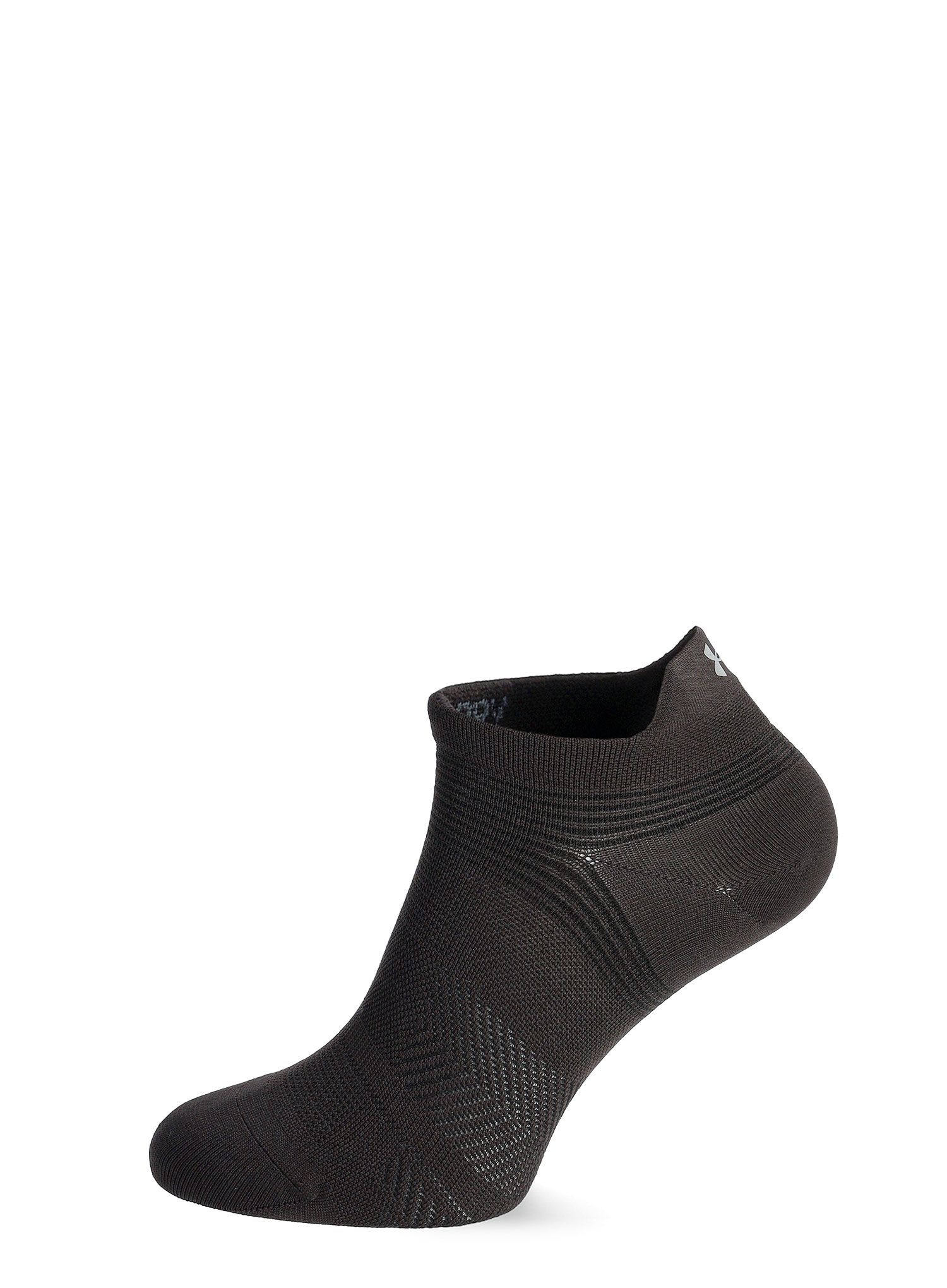 Čarape za trčanje Under Armour AD Run Lite 2pk NS Tab - pitch gray/black/reflective