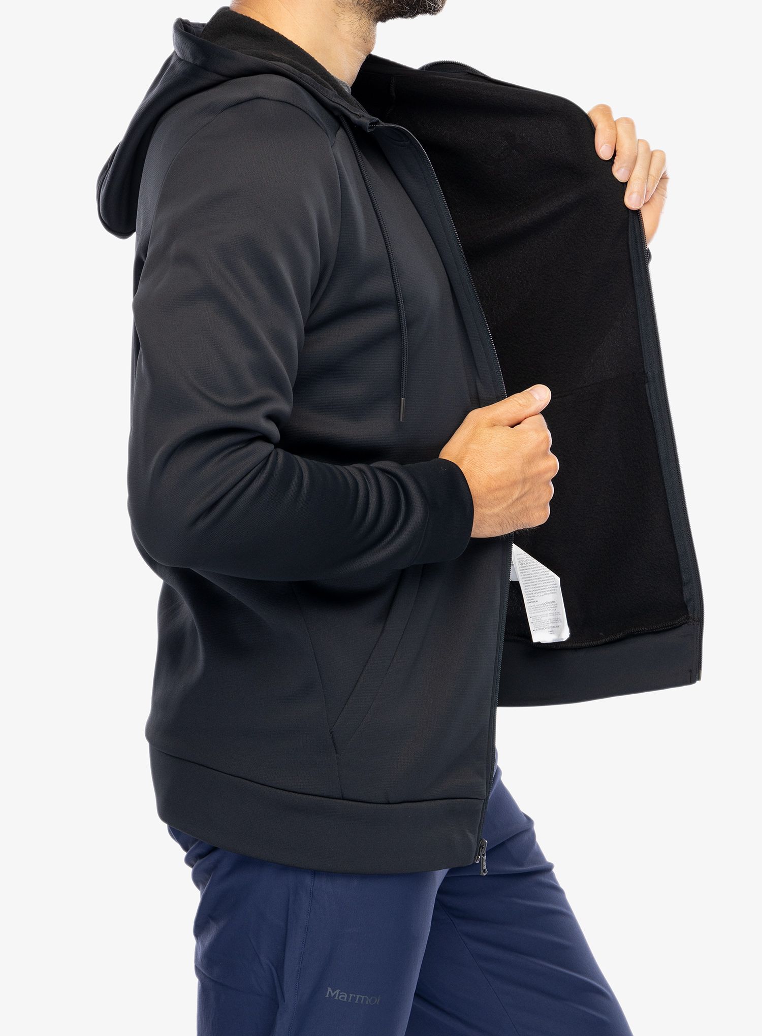 Dukserica Under Armour Armour Fleece Full Zip Hoodie - black/black