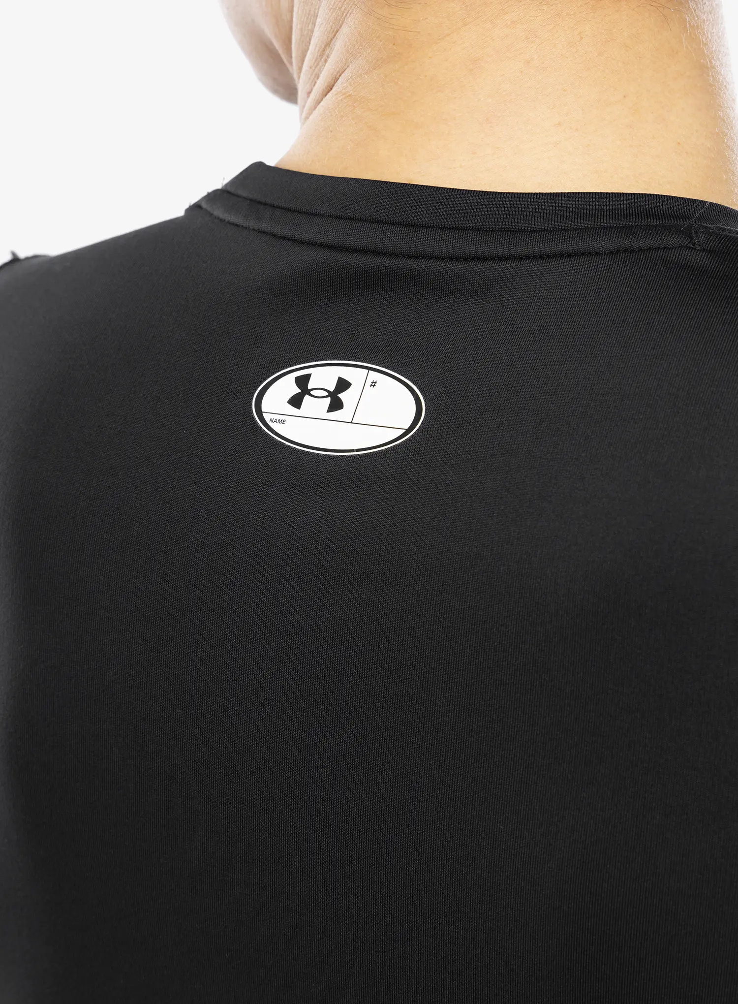 Dukserica Under Armour ColdGear Fitted Crew - black/white