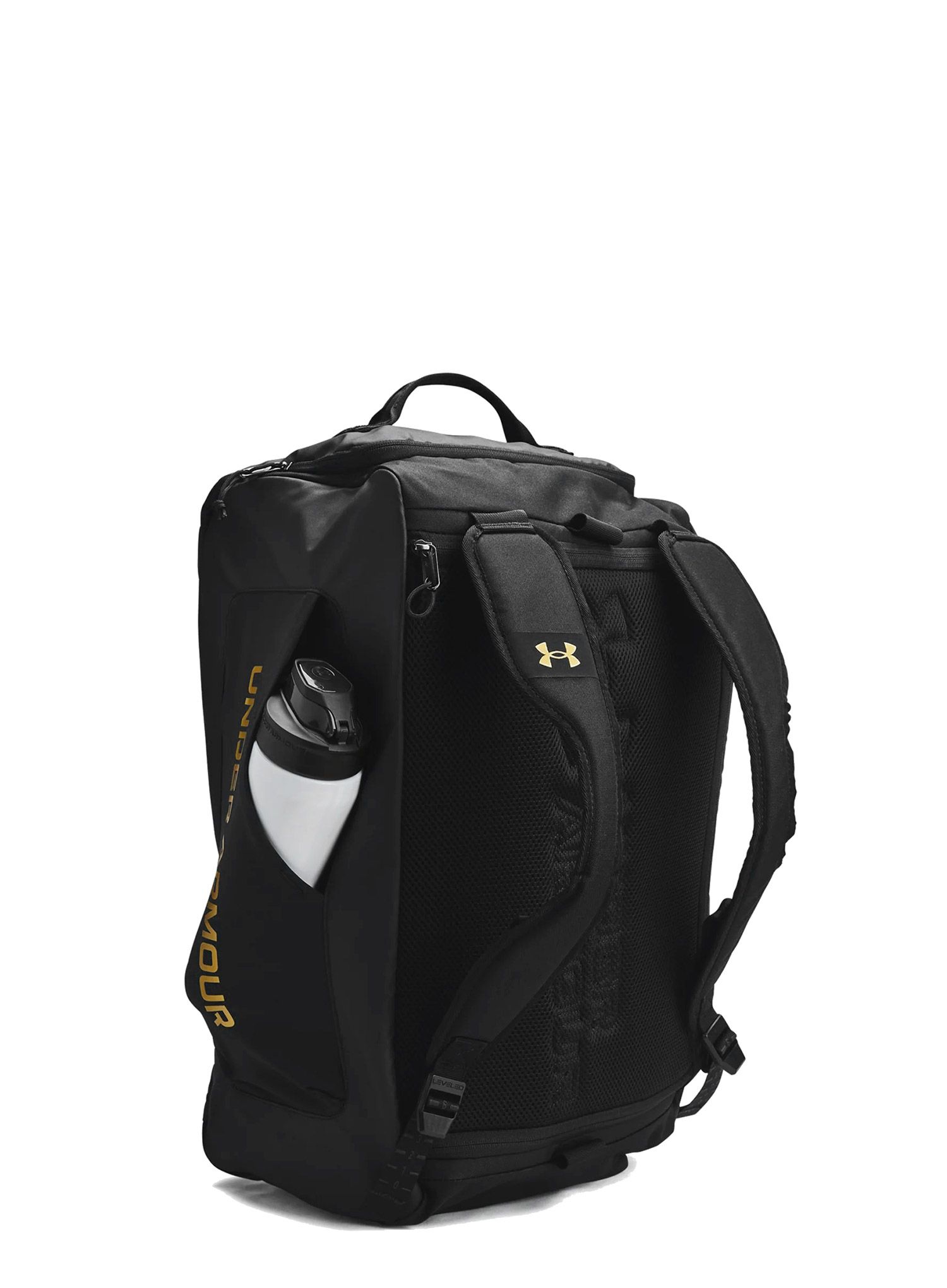 Torba Under Armour Contain Duo Medium BP Duffle - black/metallic gold