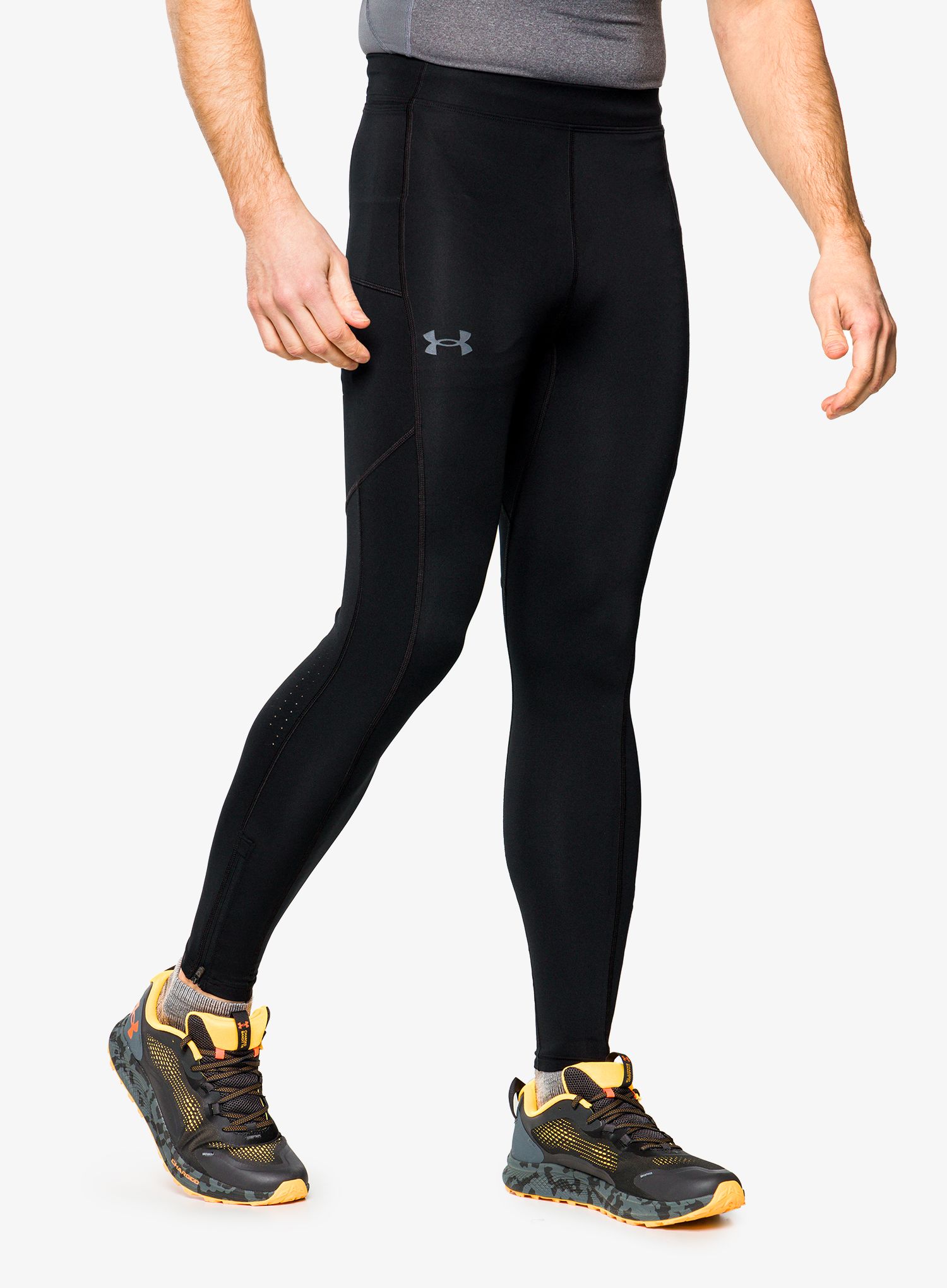 Brzosušeće tajice Under Armour Fly Fast 3.0 Tights - black/reflective