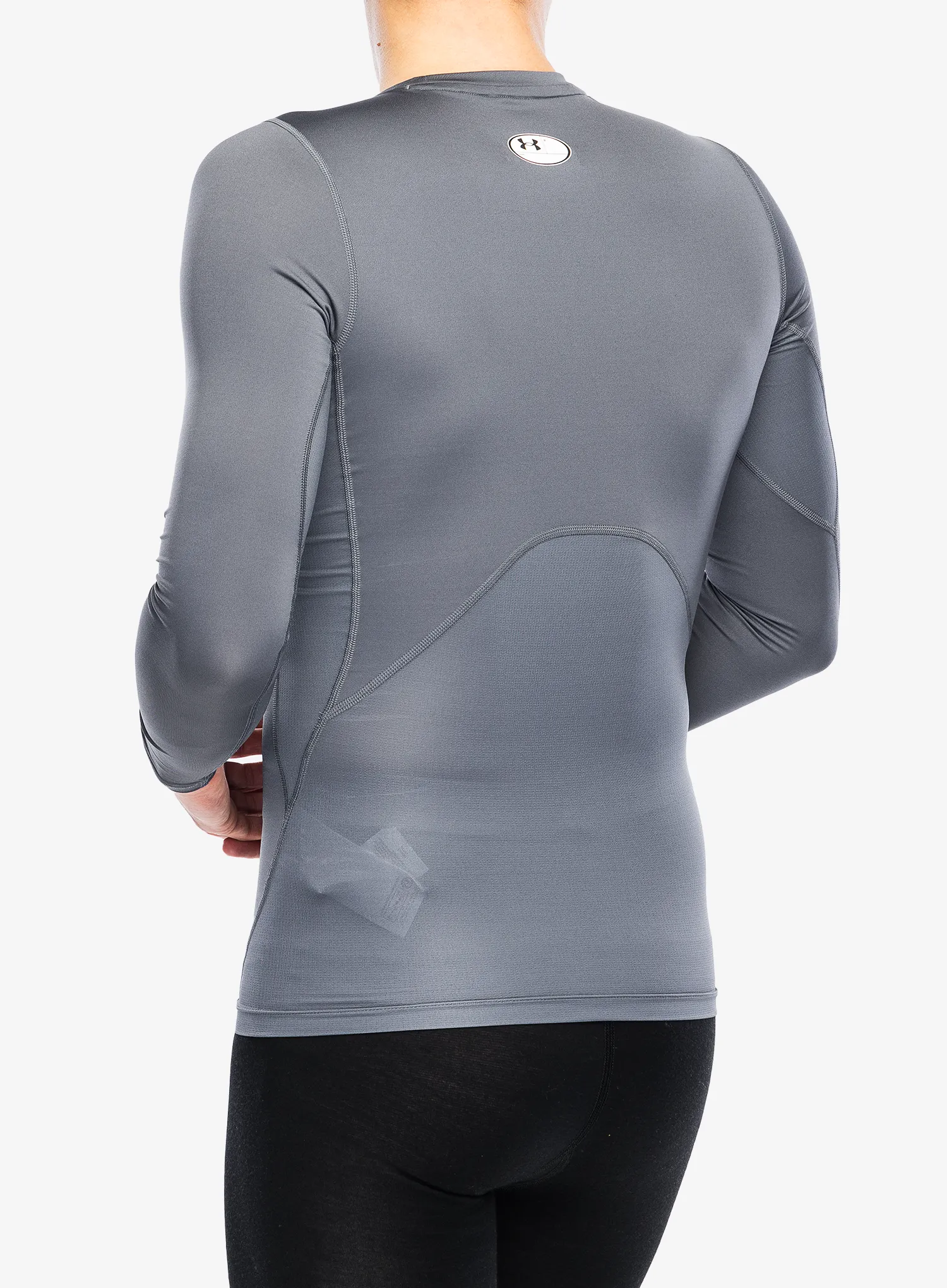 Dukserica Under Armour HeatGear Long Sleeve - castlerock/white
